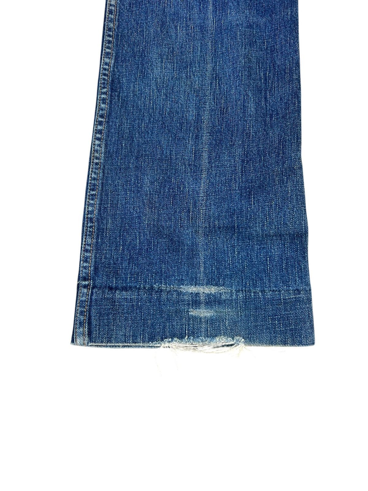 Vintage Vintage Cosmic Wonder Japan Dirty Mud Denim Flare Jeans Size US 32 / EU 48 - 15 Thumbnail