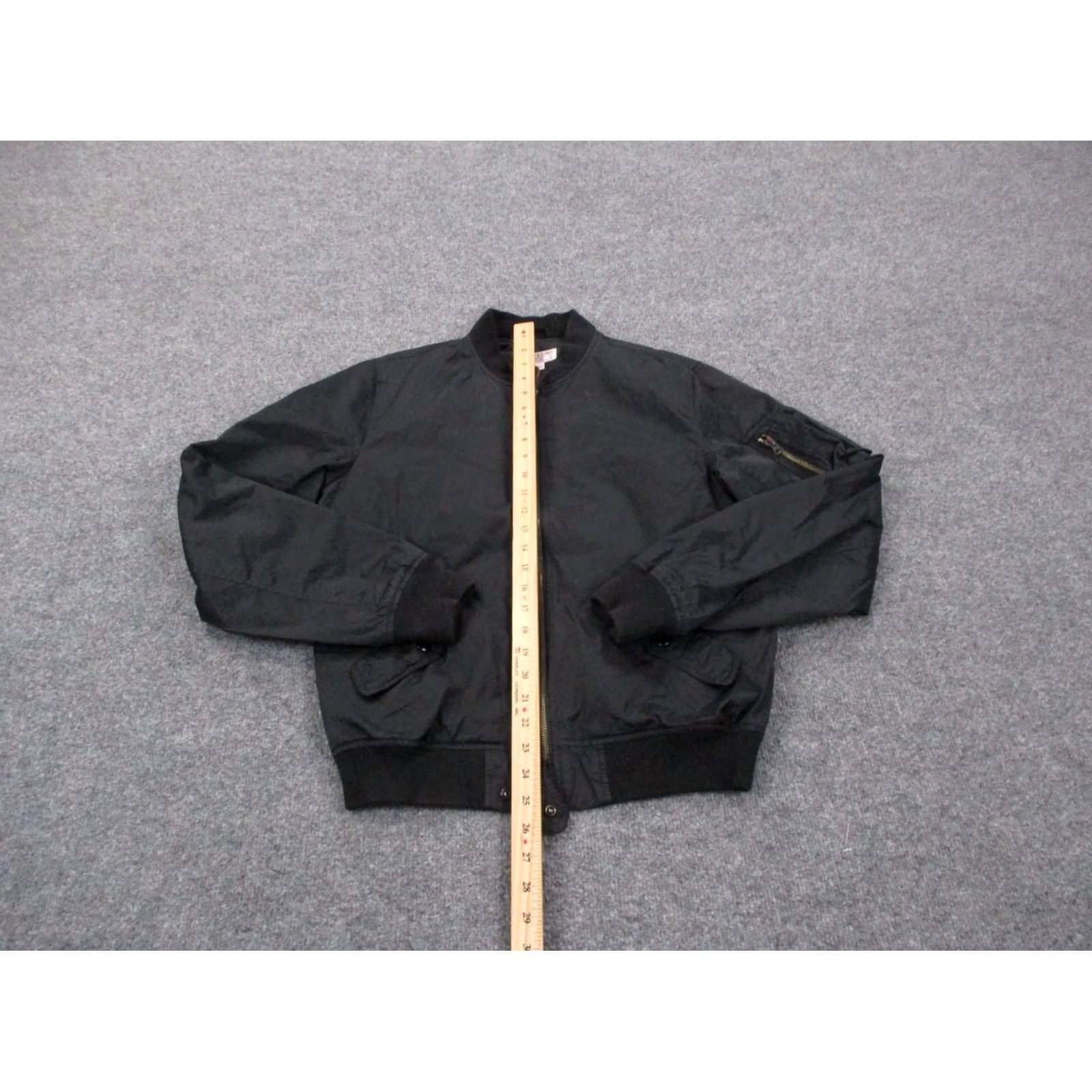 Wallace & Barnes Wallace & Barnes Jacket Mens S Black Lightweight Windbreaker Full Zip Pockets Logo Knit Nylon Lining Polyester XP Size US S / EU 44-46 / 1 - 3 Thumbnail