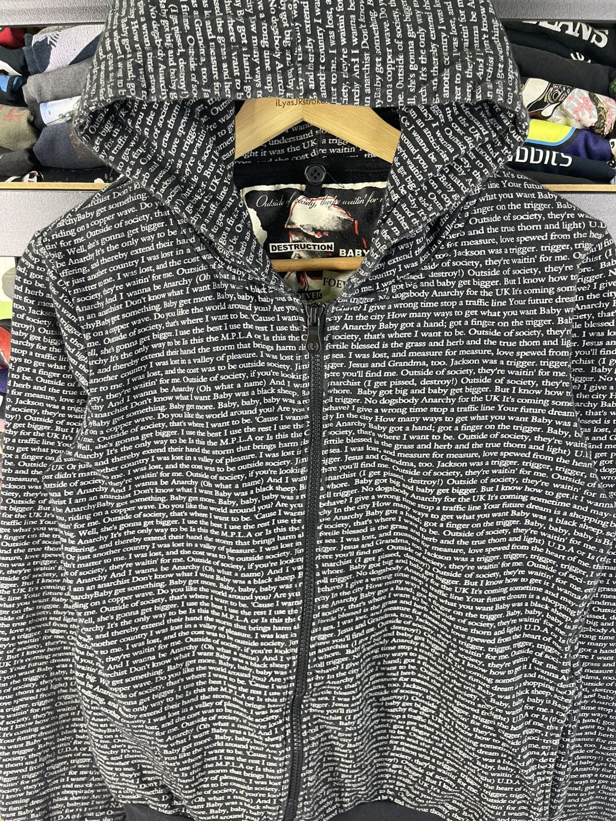 PPFM Vintage PPFM Destruction Baby Punk Forever Hoodie Size US M / EU 48-50 / 2 - 4 Thumbnail