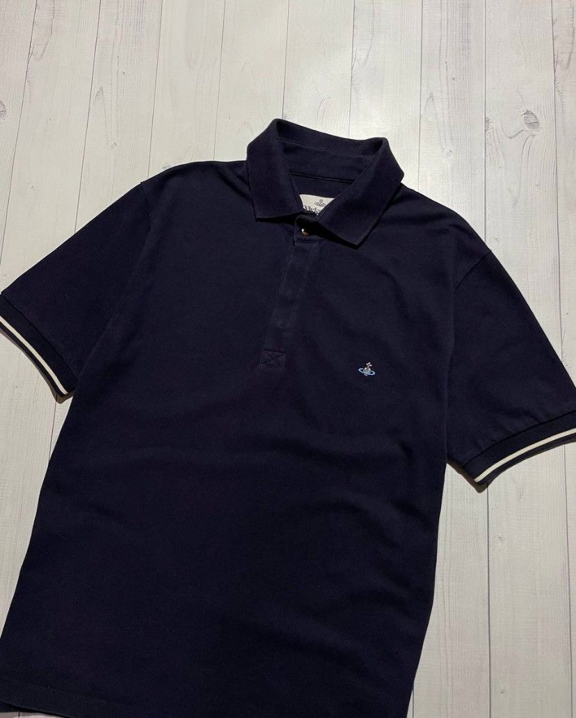 Vivienne Westwood Vivienne Westwood mens polo t-shirt navy size L Large Size US L / EU 52-54 / 3 - 2 Thumbnail