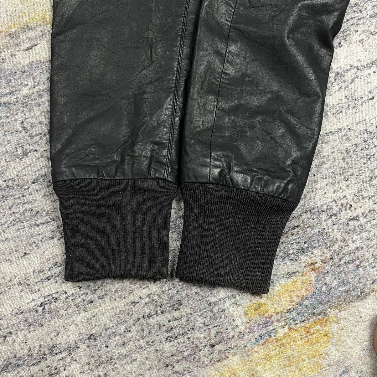 Rick Owens Rick owens high neck leather jacket Size US S / EU 44-46 / 1 - 15 Thumbnail