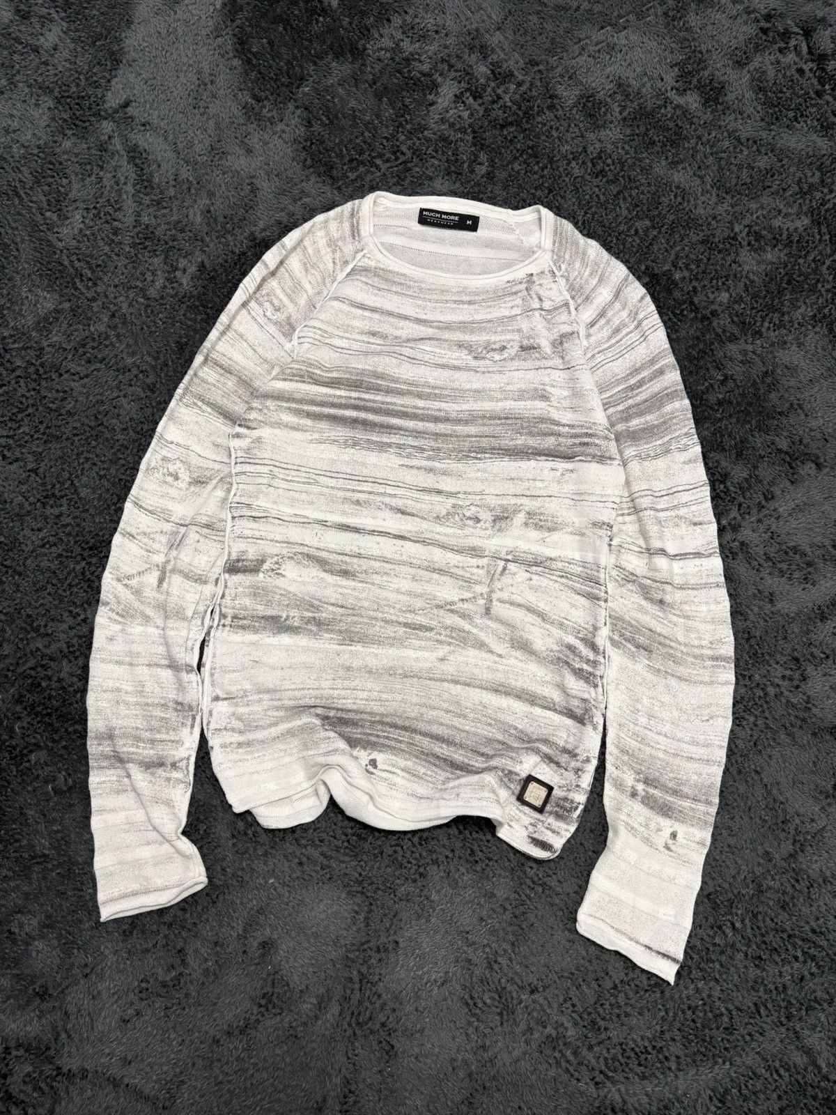 00s Slim Fit Long Y2K Striped Vintage Longsleeve