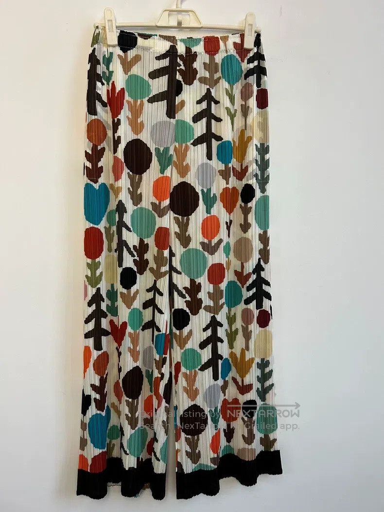 Issey Miyake Issey Miyake Color Block Pants Size 26" / US 2 / IT 38 - 1 Thumbnail