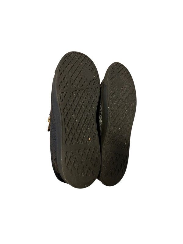 Giuseppe Zanotti Giuseppe Zanotti "Frankie" Croc Black Leather Gold Hardware Size US 11 / EU 44 - 8 Thumbnail