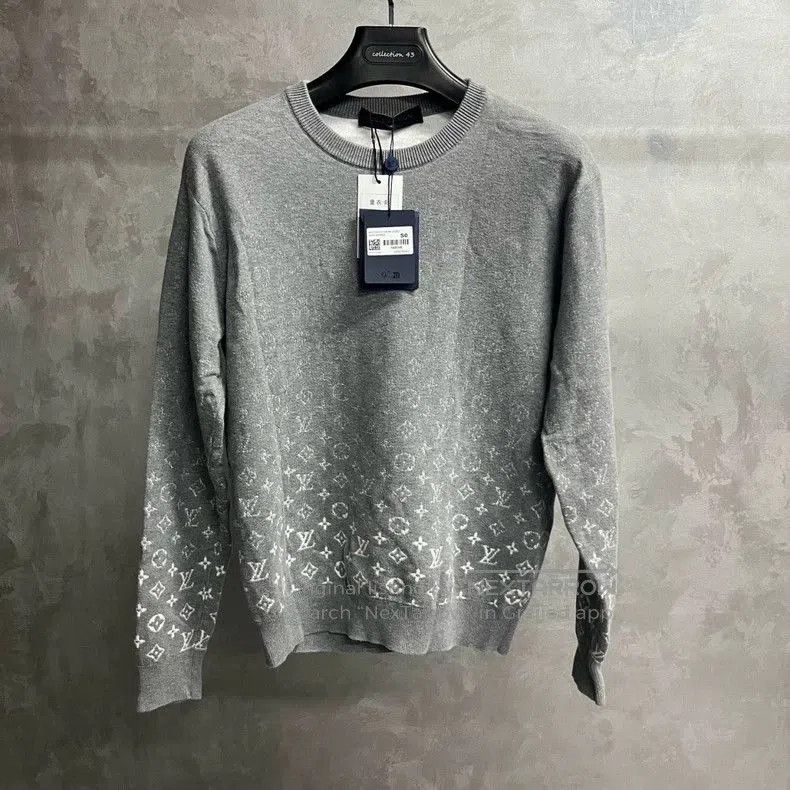 Louis Vuitton Louis Vuitton Gray Gradient Knit Sweater. Size US S / EU 44-46 / 1 - 1 Thumbnail
