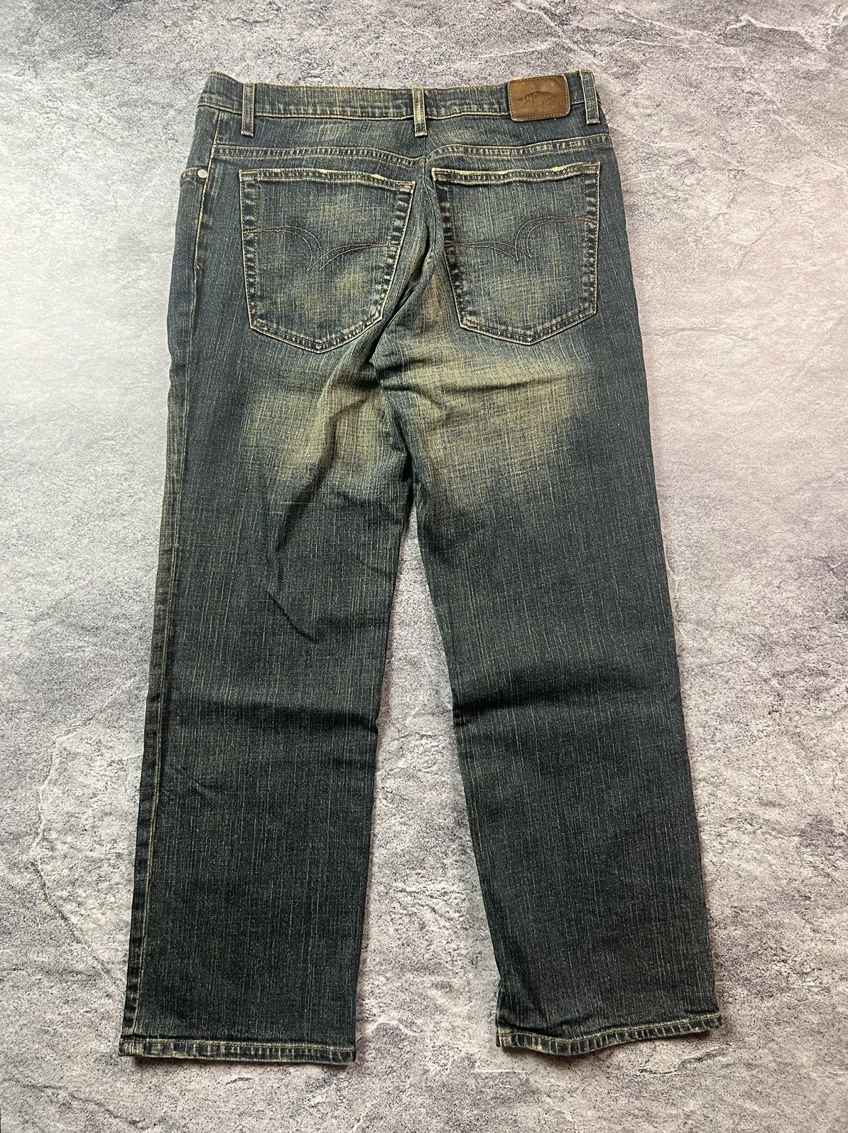 Lee × Vintage Y2K Lee dirty washed japan archival Avant Garde style pants Size US 30 / EU 46 - 7 Thumbnail