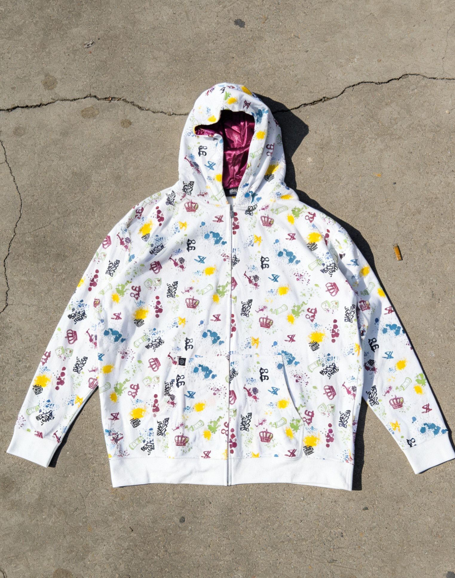 Mecca mecca full colored printed zipup hoodie Size US L / EU 52-54 / 3 - 1 Thumbnail