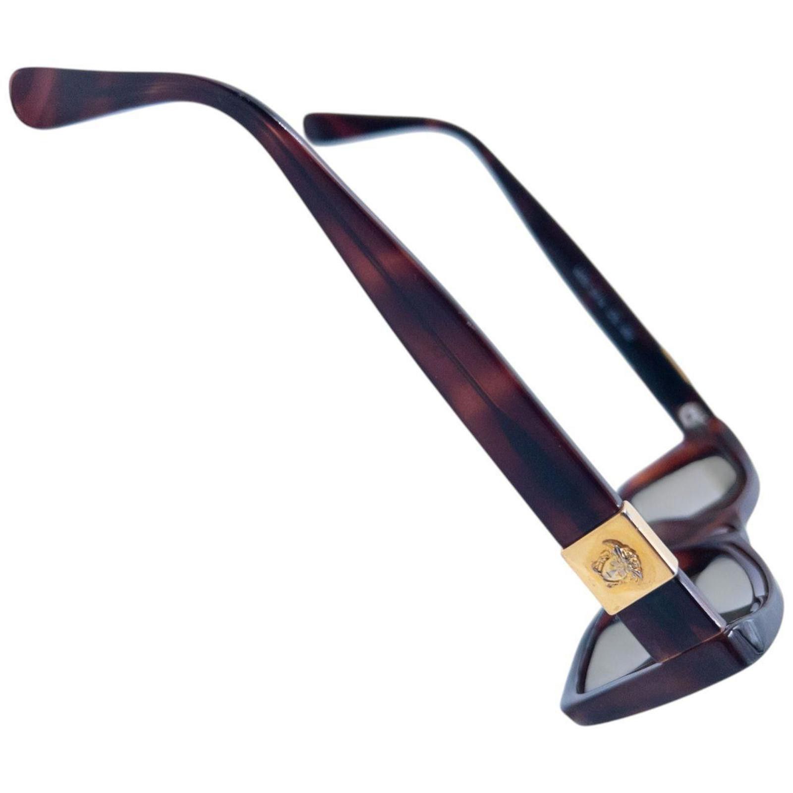 Versace Vintage Gianni Versace Tortoise Shell Sunglasses Size ONE SIZE - 3 Thumbnail