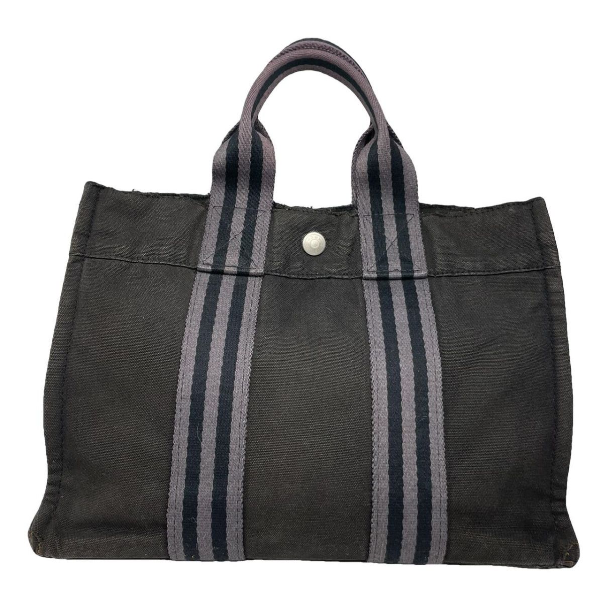 Other Hermès Black Cotton Handbag Size ONE SIZE - 1 Thumbnail