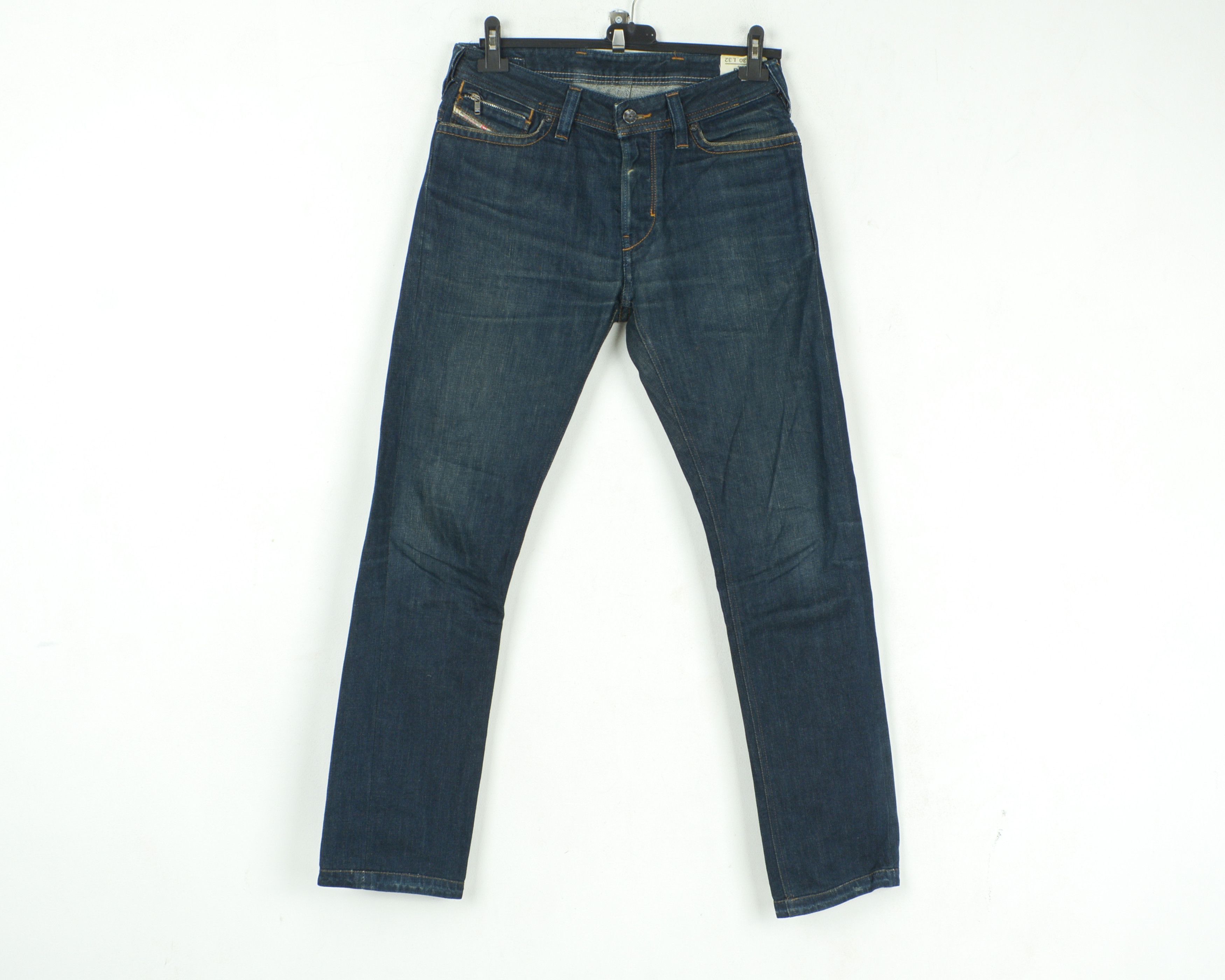 Diesel Rayan W30 L32 Regular Straight Jeans Denim Pants Embroidered Size US 30 / EU 46 - 1 Thumbnail