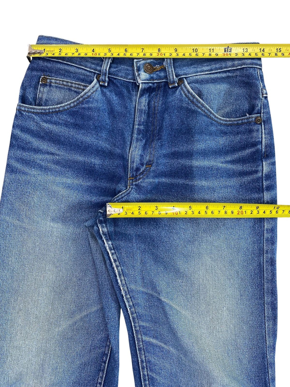 Lee Vintage Lee Brand Blues Wash Patchwork Loose Jeans Size US 28 / EU 44 - 10 Thumbnail