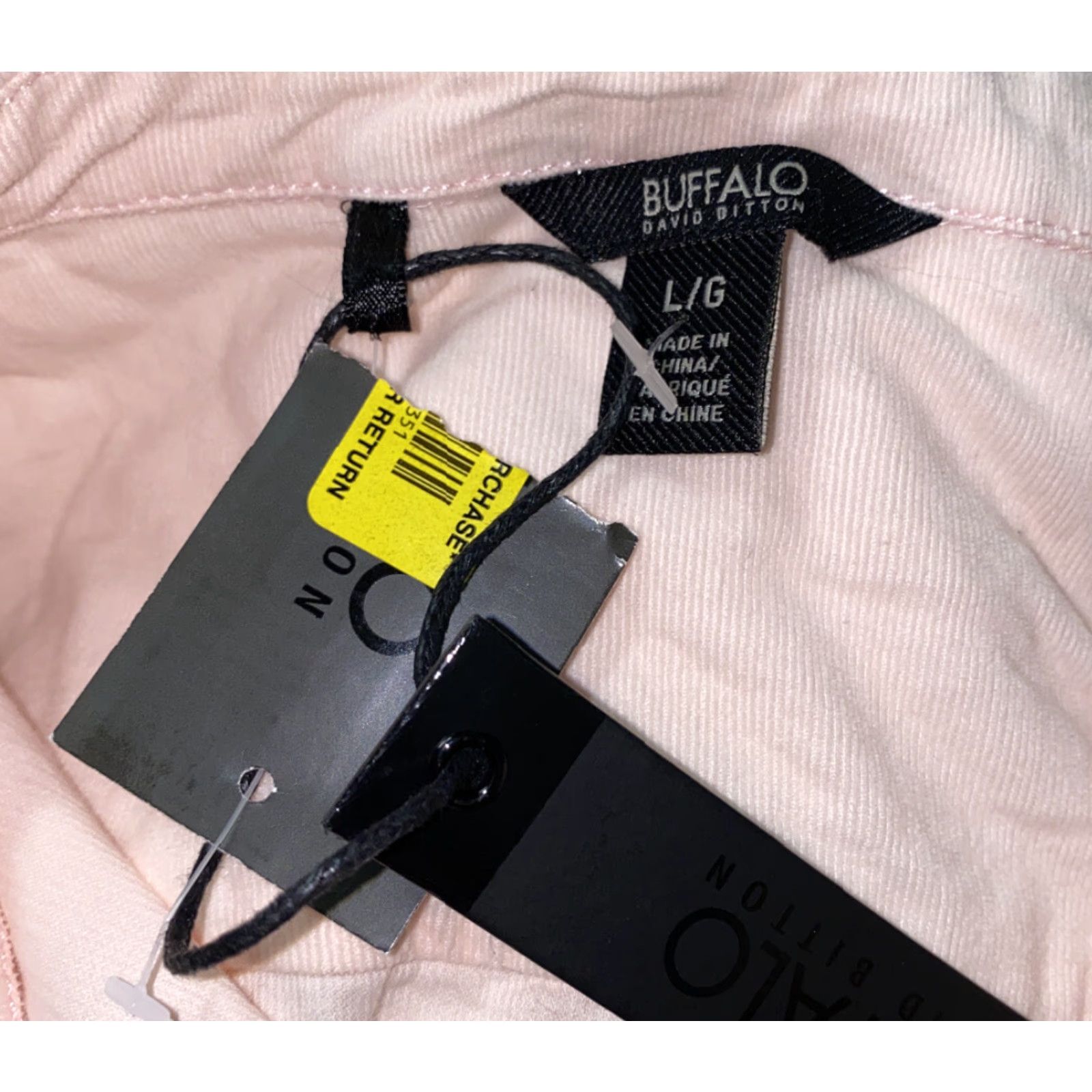 Buffalo David Bitton Buffalo David Bitton Shirt Womens Pink Corduroy Long Sleeve Button Front Size L Size L / US 10 / IT 46 - 6 Thumbnail