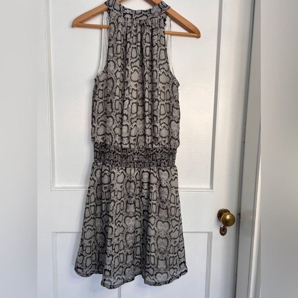 Other Stella and Dot You do You Snakeskin Dress in Black and Grey Size S / US 4 / IT 40 - 9 Thumbnail