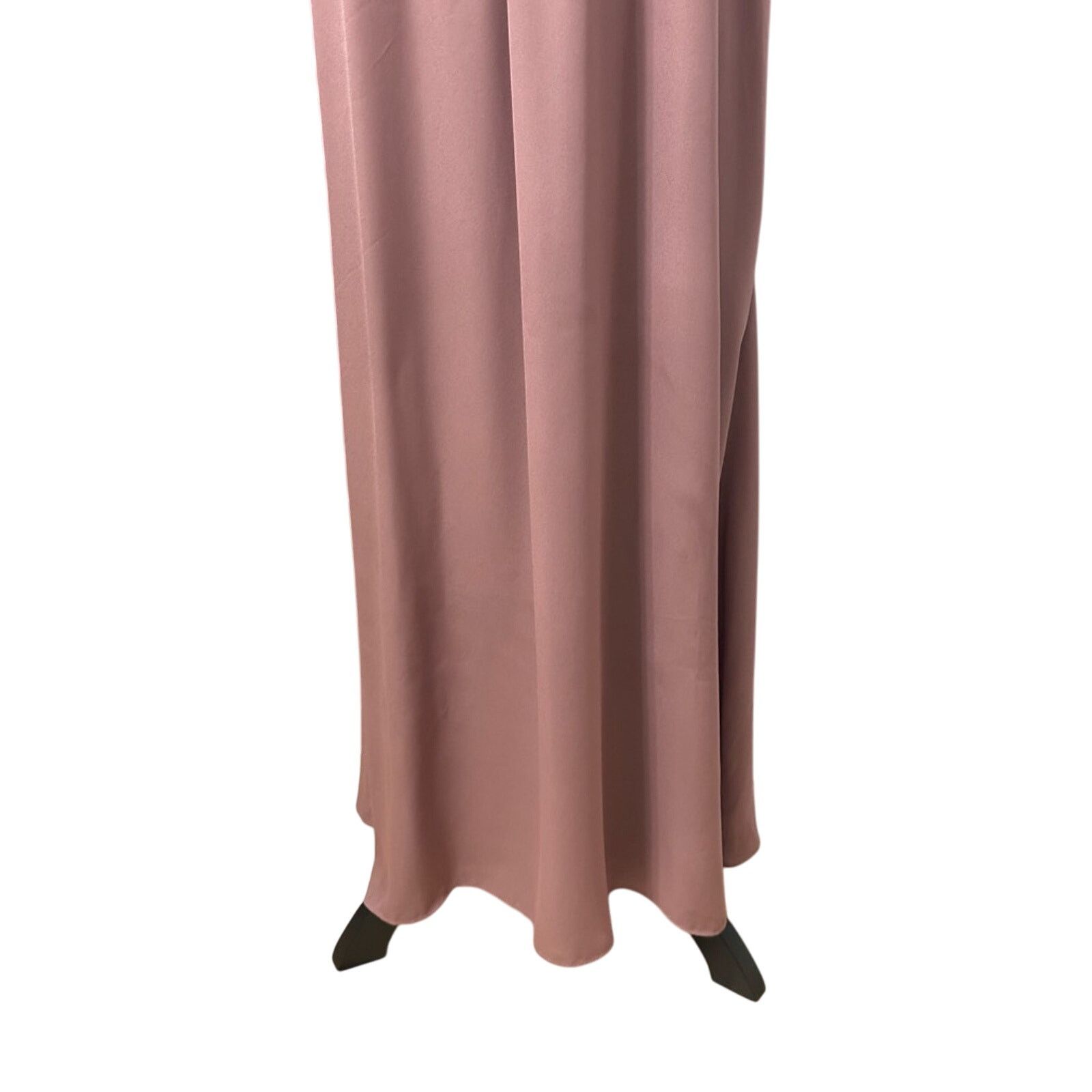 Other Everly A-Line Maxi Dress Ruched Halter Neckline Pink S NWOT Size S / US 4 / IT 40 - 3 Thumbnail