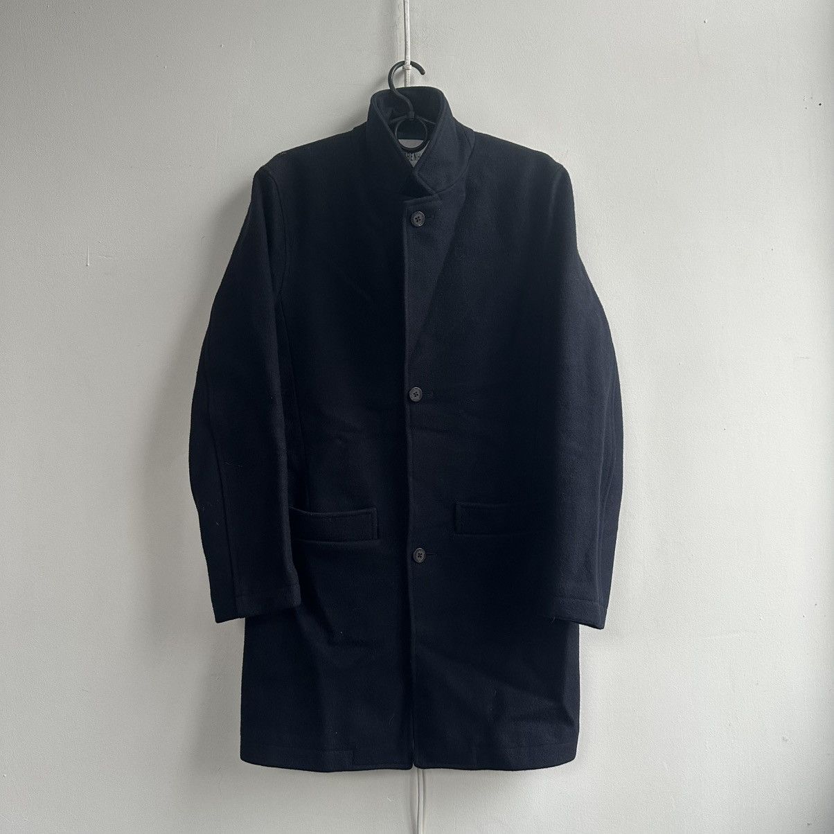 Our Legacy Han København Single Breasted blankers Coat - Navy Size US M / EU 48-50 / 2 - 7 Thumbnail