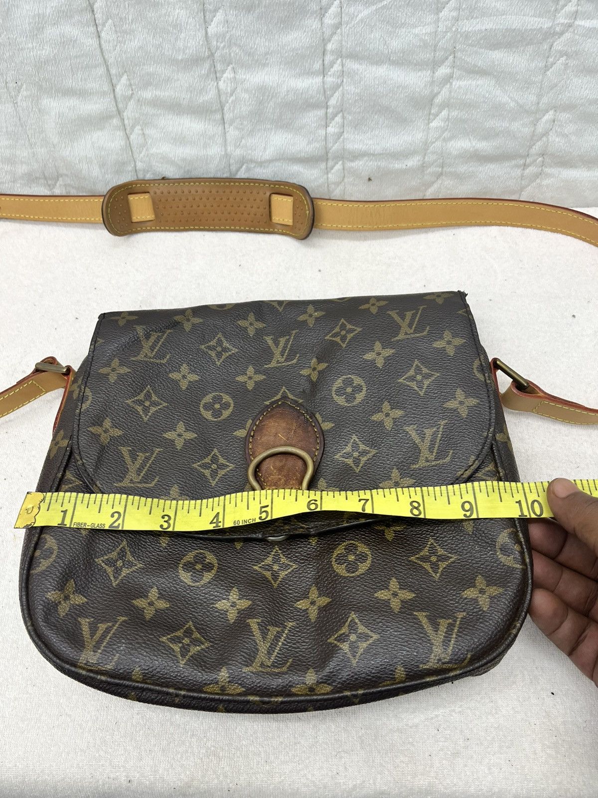 Louis Vuitton × Vintage VTG MONOGRAM LOUIS VUITTON SAINT CLOUD SHOULDER BAG Size ONE SIZE - 17 Thumbnail
