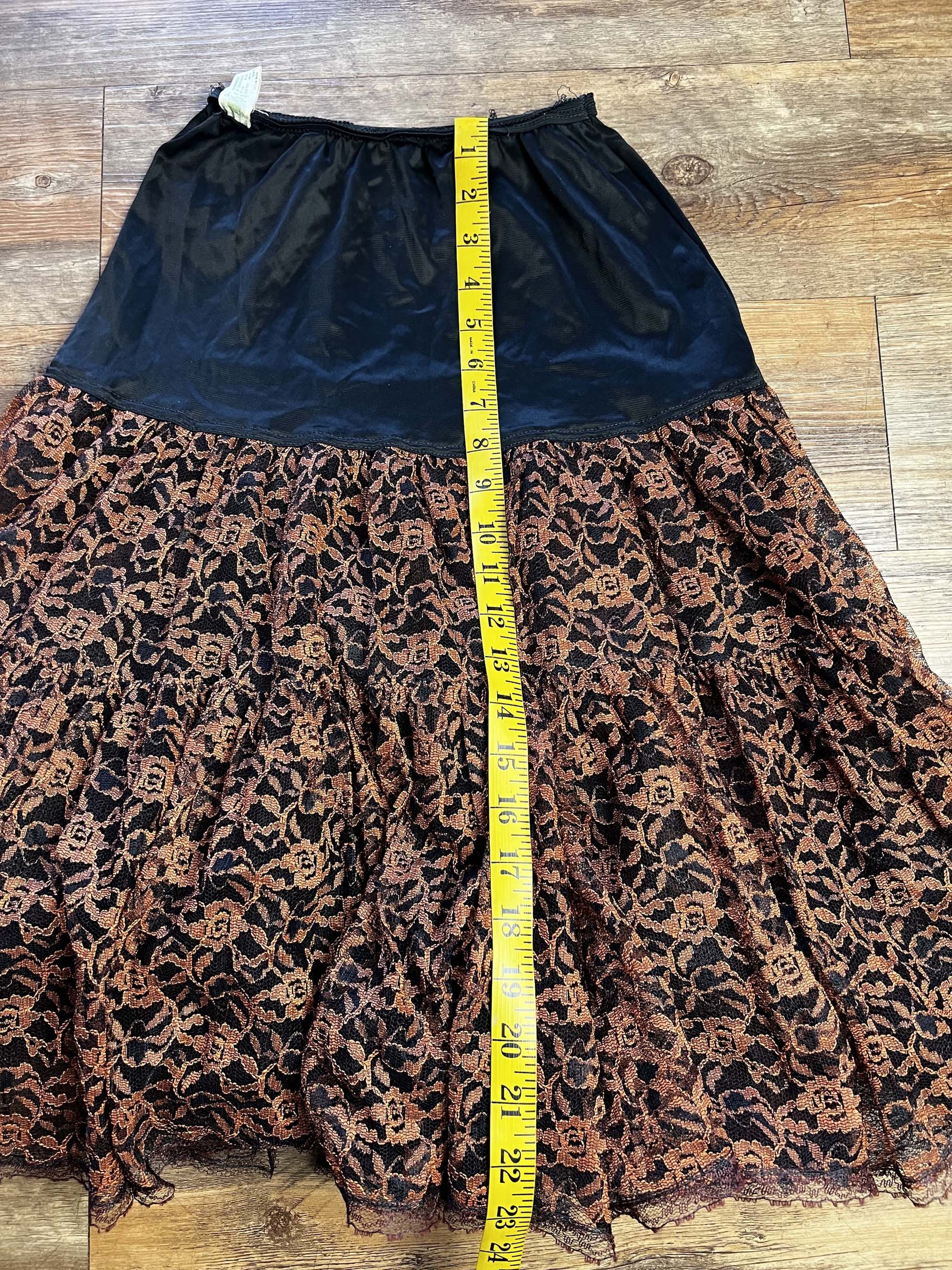 Vintage Vintage 1950's Koro Two-Tone Crinoline Petticoat Skirt Size 24" / US 00 / IT 34 - 14 Thumbnail