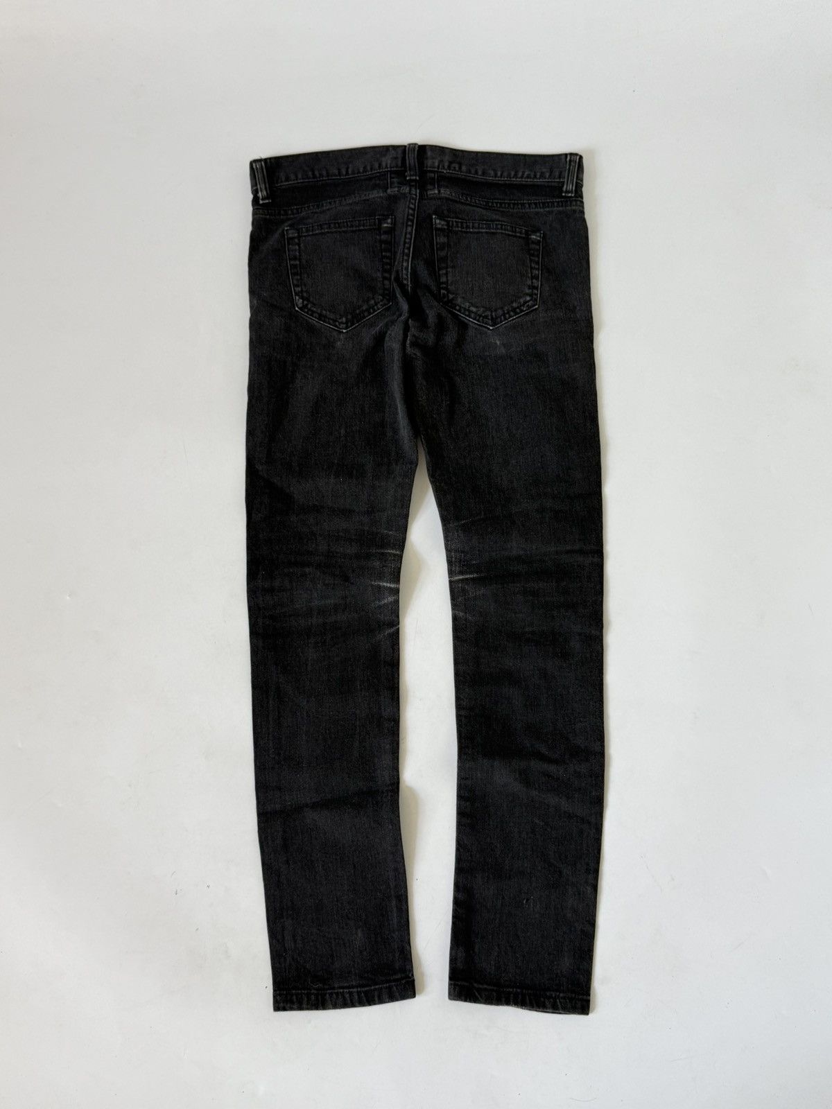 Saint Laurent Paris Saint Laurent Black Skinny Jeans Size US 26 / EU 42 - 2 Thumbnail