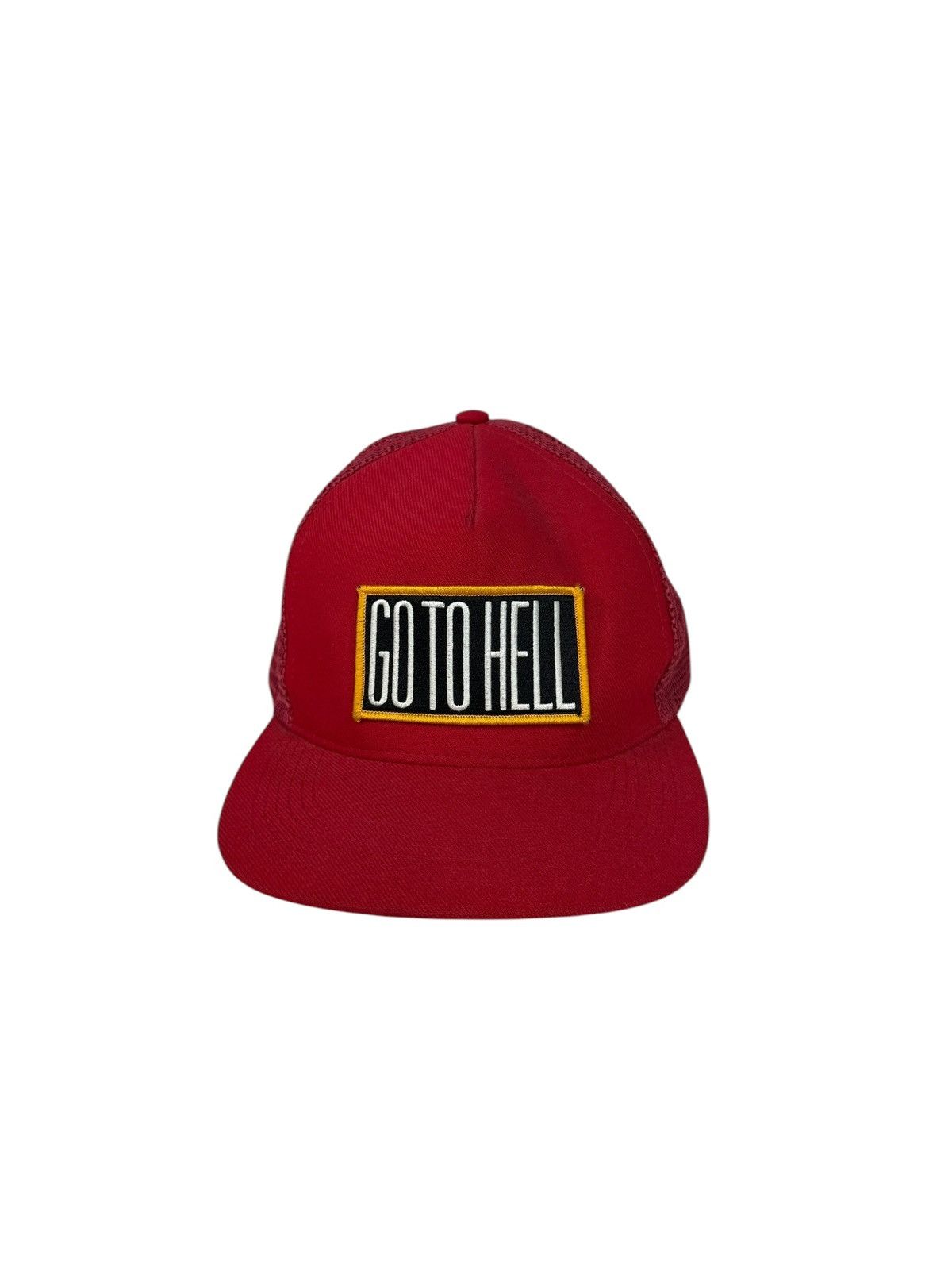 Supreme RARE SUPREME GO TO HELL SNAPBACK Size ONE SIZE - 7 Thumbnail