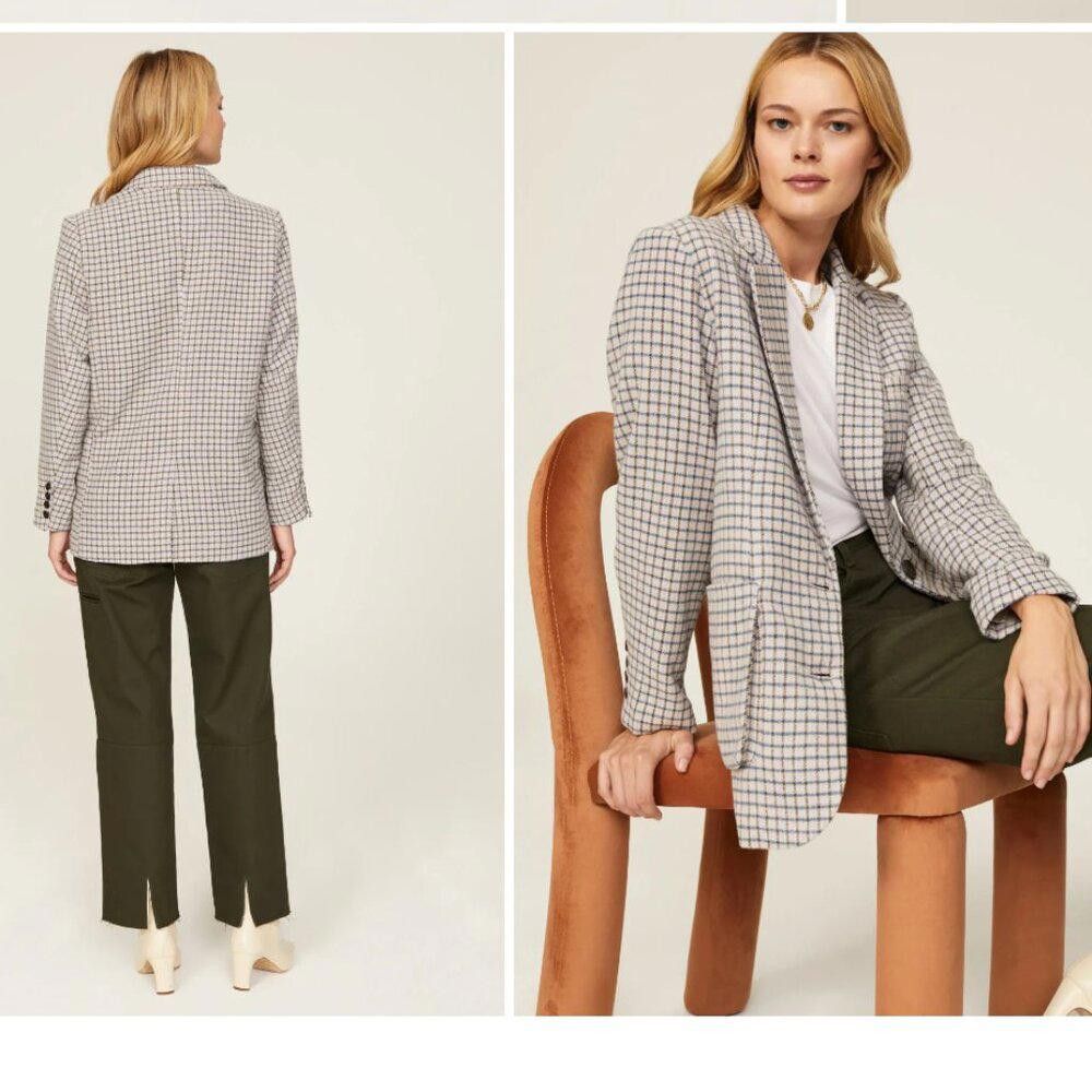 Rails Rails Windsor Lilac Navy Mini Check Size Medium NWOT Size M / US 6-8 / IT 42-44 - 3 Thumbnail