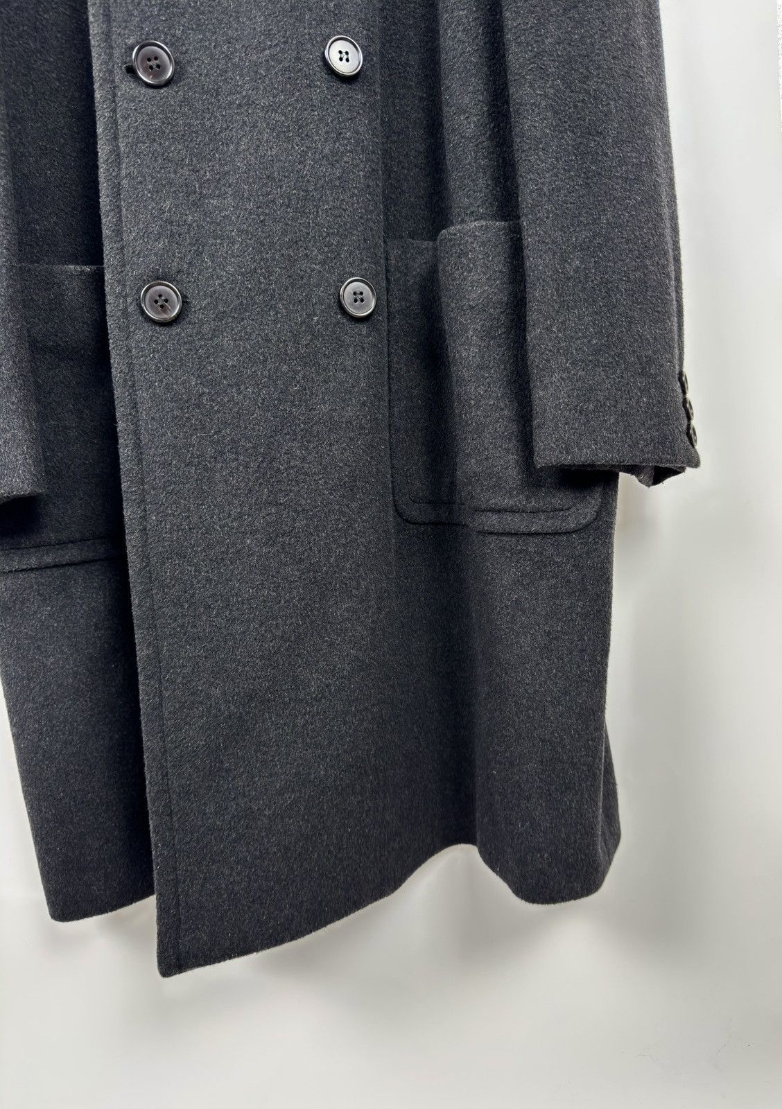 Dolce & Gabbana Dolce& Gabbana Heavy Wool Black Double-Breasted Coat Size US M / EU 48-50 / 2 - 15 Thumbnail