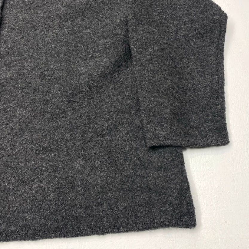 Liz Claiborne VINTAGE Liz Claiborne Elisabeth 100% Wool Jacket Gray Button Up Oversize Women's Size 2 Size XS / US 0-2 / IT 36-38 - 4 Thumbnail