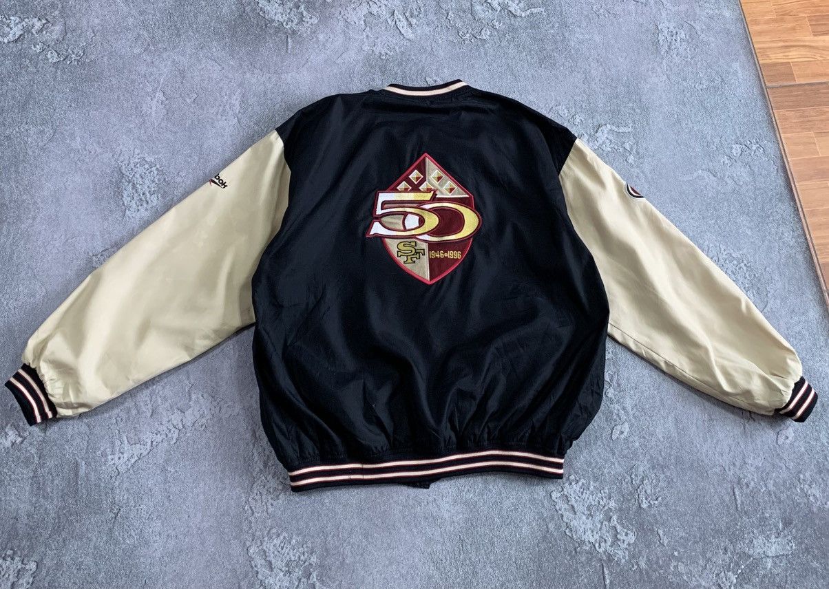 Reebok Reebok San Francisco 49ers 50th Anniversary Men Jacket sz XL Size US XL / EU 56 / 4 - 11 Thumbnail