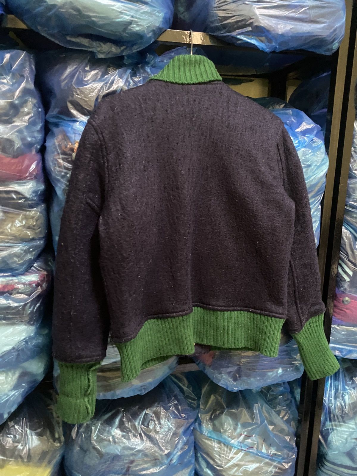 HOLLYWOOD RANCH MARKET VINTAGE 90S HR MARKET MOHAIR VARSITY JACKET MADE IN JAPAN Size US S / EU 44-46 / 1 - 11 Thumbnail