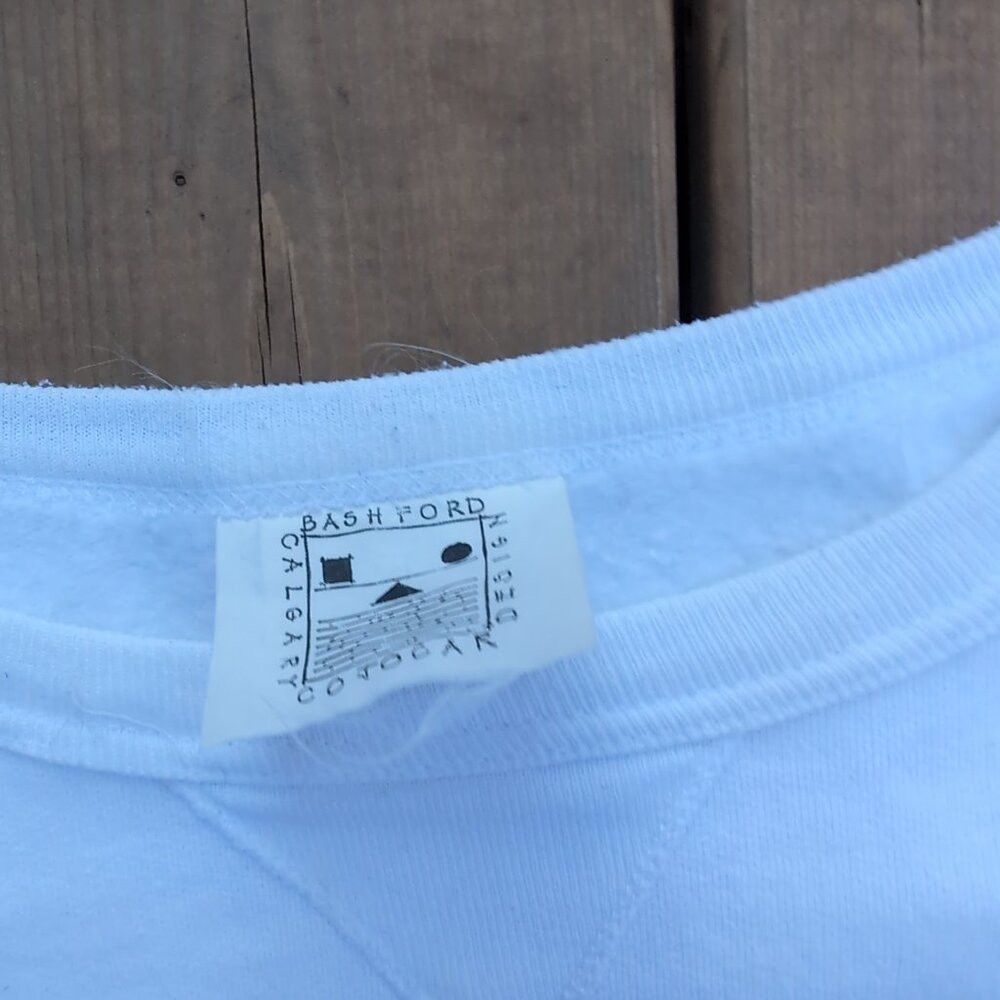 Other Vintage Bashford Sweatshirt Men White Fleece Retro Olympics Size US M / EU 48-50 / 2 - 4 Thumbnail
