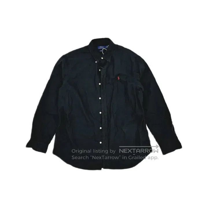 Polo Ralph Lauren Polo Ralph Lauren Men's Black Oxford Button Shirt. Size US XL / EU 56 / 4 - 1 Thumbnail