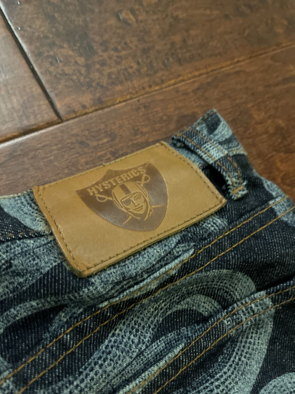 Hysteric Glamour Hysteric Glamour Snake Loop Slim Fit Denim Size US 28 / EU 44 - 5 Thumbnail
