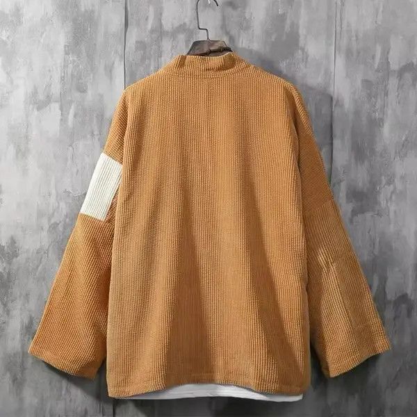 VIBE Japanese style corduroy kimono cardigan jacket Size US M / EU 48-50 / 2 - 8 Thumbnail