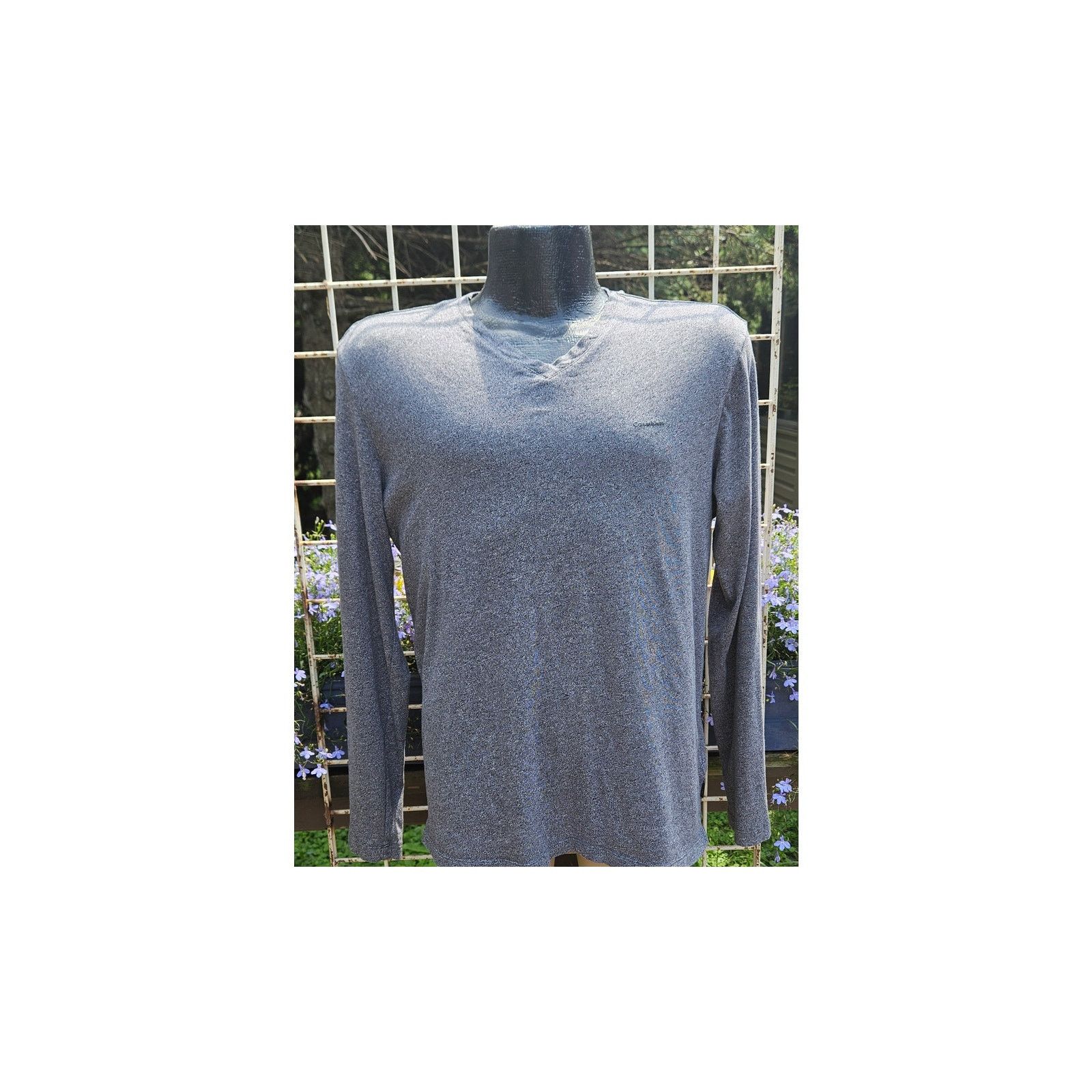 Calvin Klein Calvin Klein Gray Men's Sweater made from Pima Cotton. Soft! Size US M / EU 48-50 / 2 - 2 Thumbnail