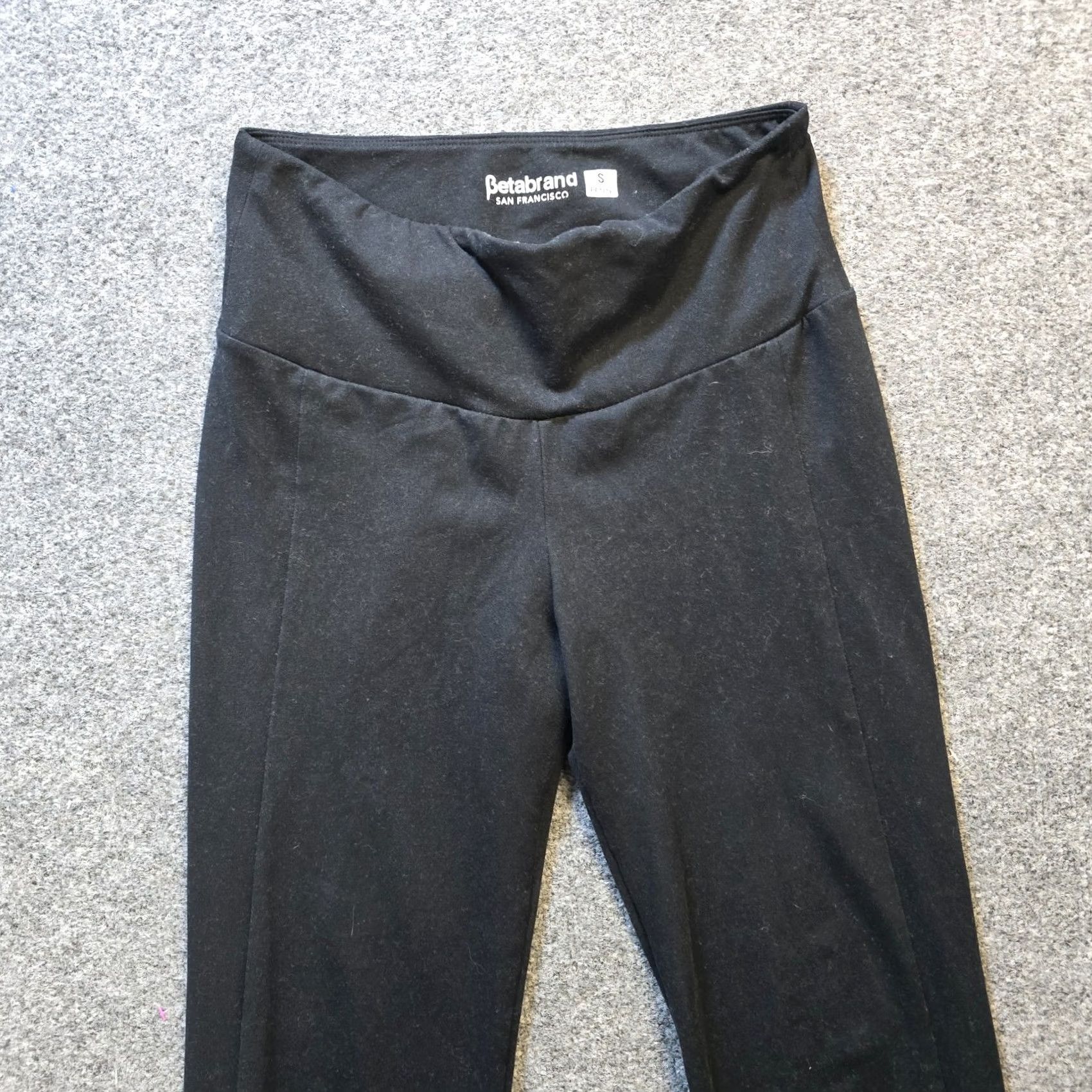 Vintage Betabrand Pants Womens Size Small Petite Black Flare Yoga Stretch Lounge Casual Pants Flare Black Stretch Petite Small Womens Crew? Size 28" / US 6 / IT 42 - 2 Thumbnail