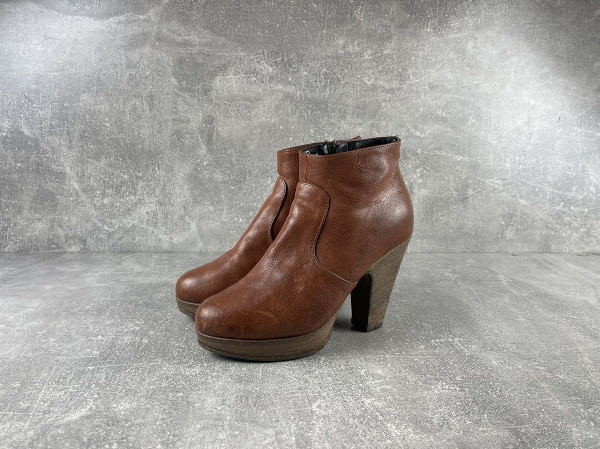 Fiorentini + Baker Fiorentini + Baker Artisan Leather Ankle Boots Brown Size US 6 / IT 36 - 1 Thumbnail