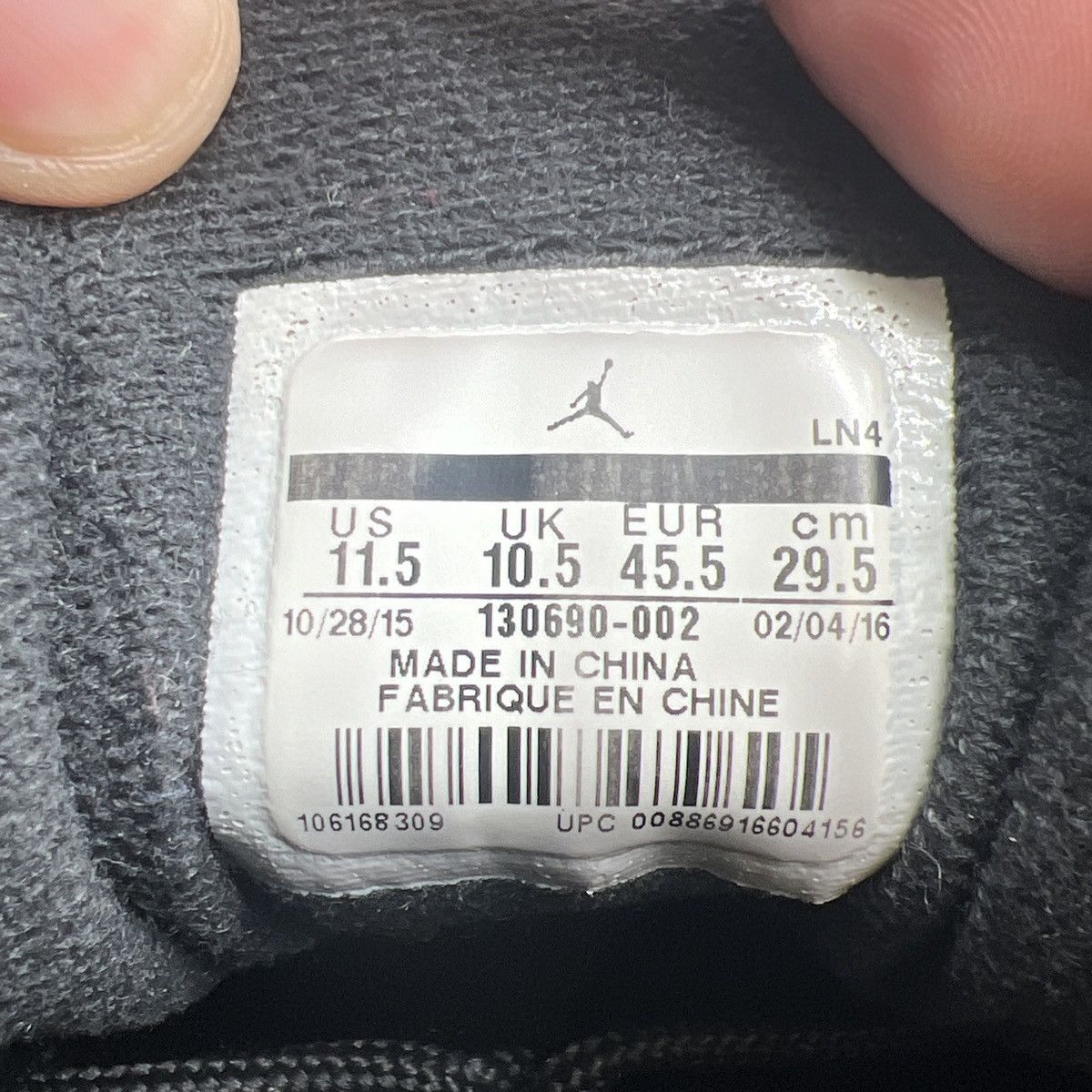Jordan Brand Air Jordan 12 flu game Size US 11.5 / EU 44-45 - 8 Thumbnail