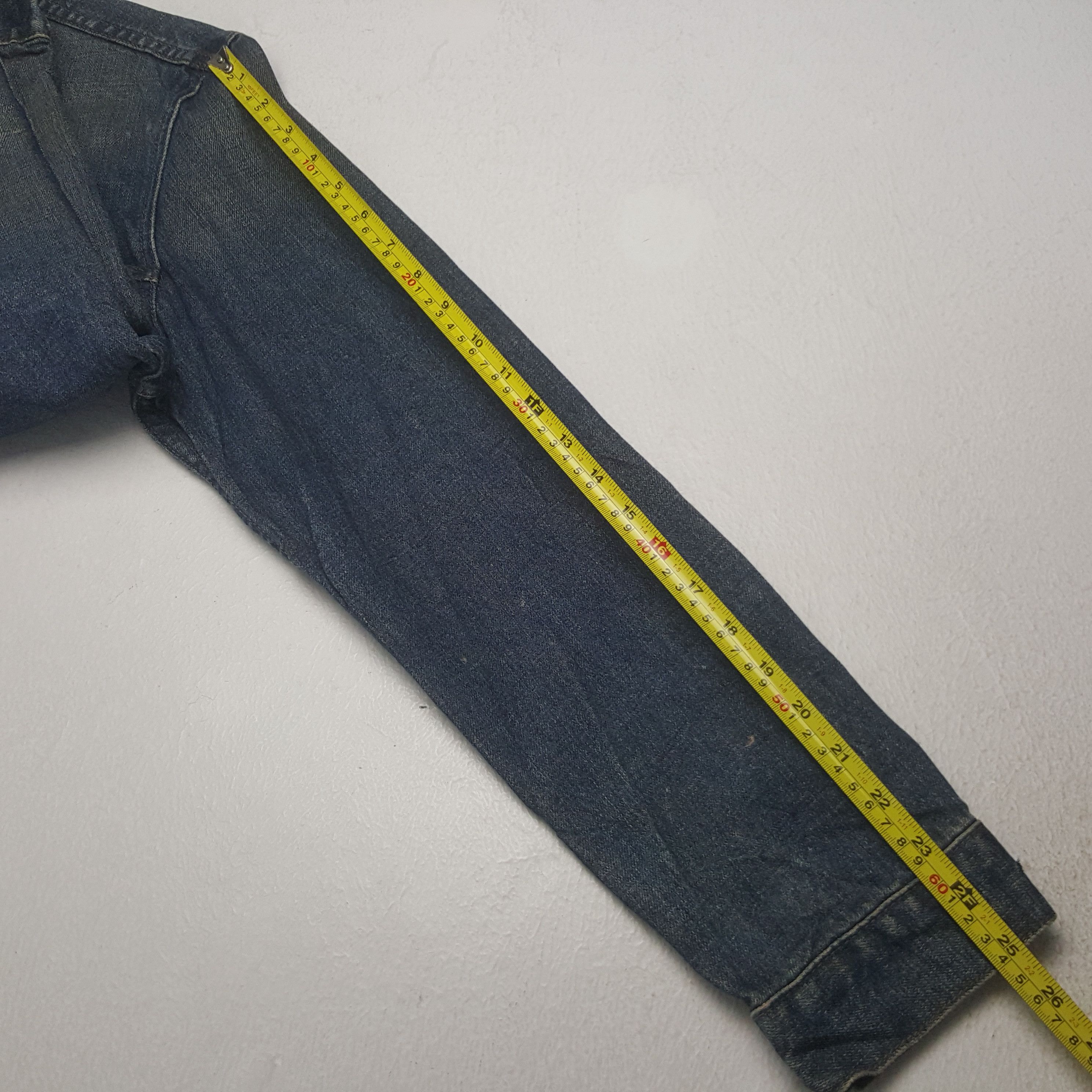 Levi's Vintage Levi's Denim Bikers Jacket Size US M / EU 48-50 / 2 - 6 Thumbnail