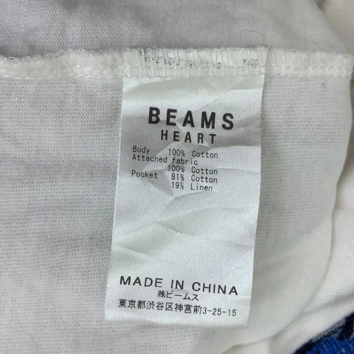 Beams Plus BEAMS PLUS HEART Collection Andover Fabrics Pocket Tee Shirt Size M / US 6-8 / IT 42-44 - 9 Thumbnail