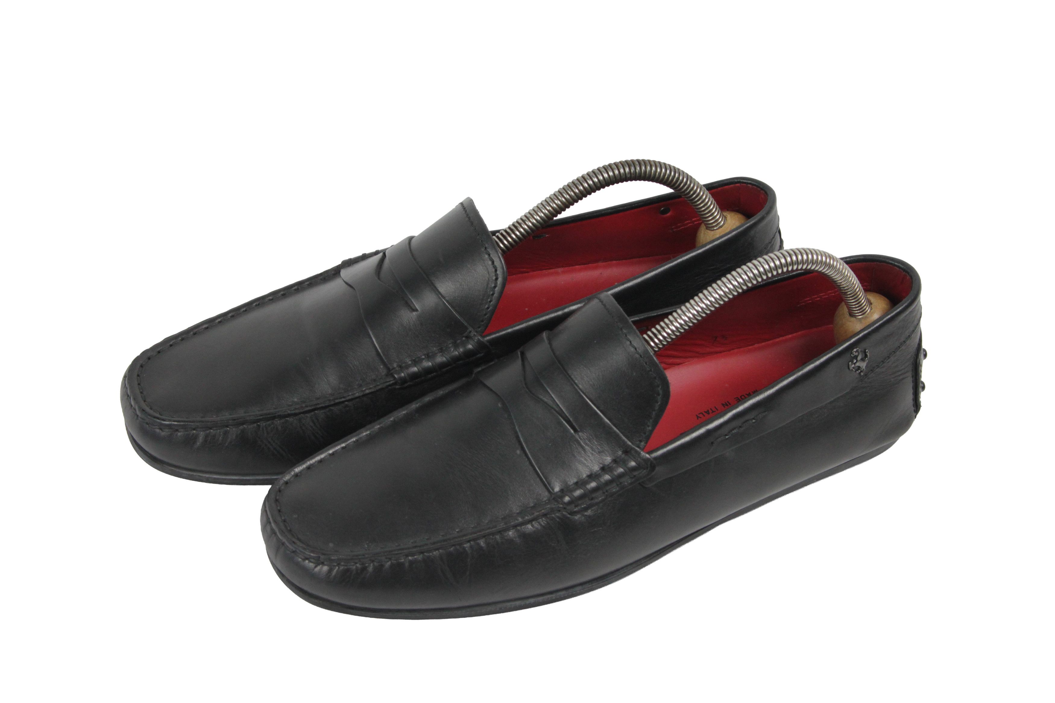 Tod's x Ferrari Limited Leather Car Driver Loafers Size US 8.5 / EU 41-42 - 3 Thumbnail