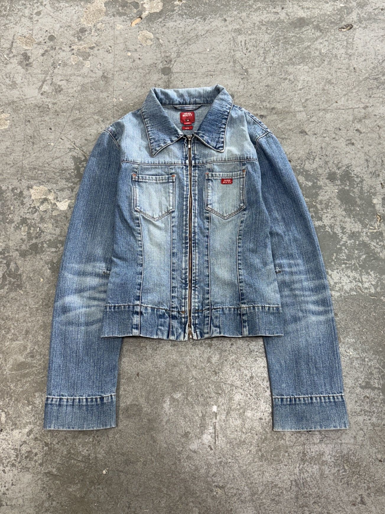 Miss Sixty y2k Miss Sixty Denim Jacket Size L / US 10 / IT 46 - 2 Thumbnail