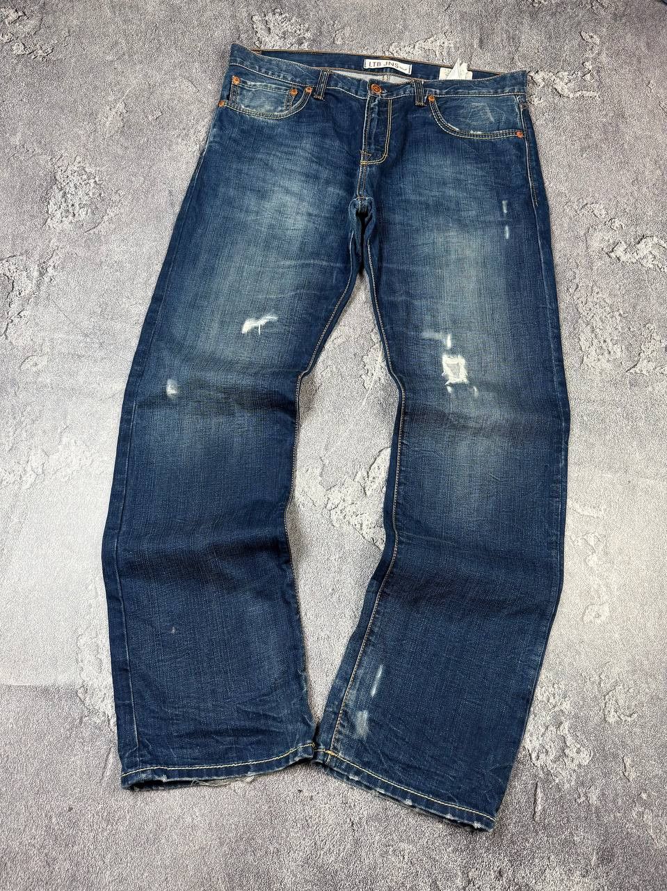 If Six Was Nine Y2K LTB If Six Was Nine Bootcut Distressed Washed Jeans Size US 36 / EU 52 - 7 Thumbnail