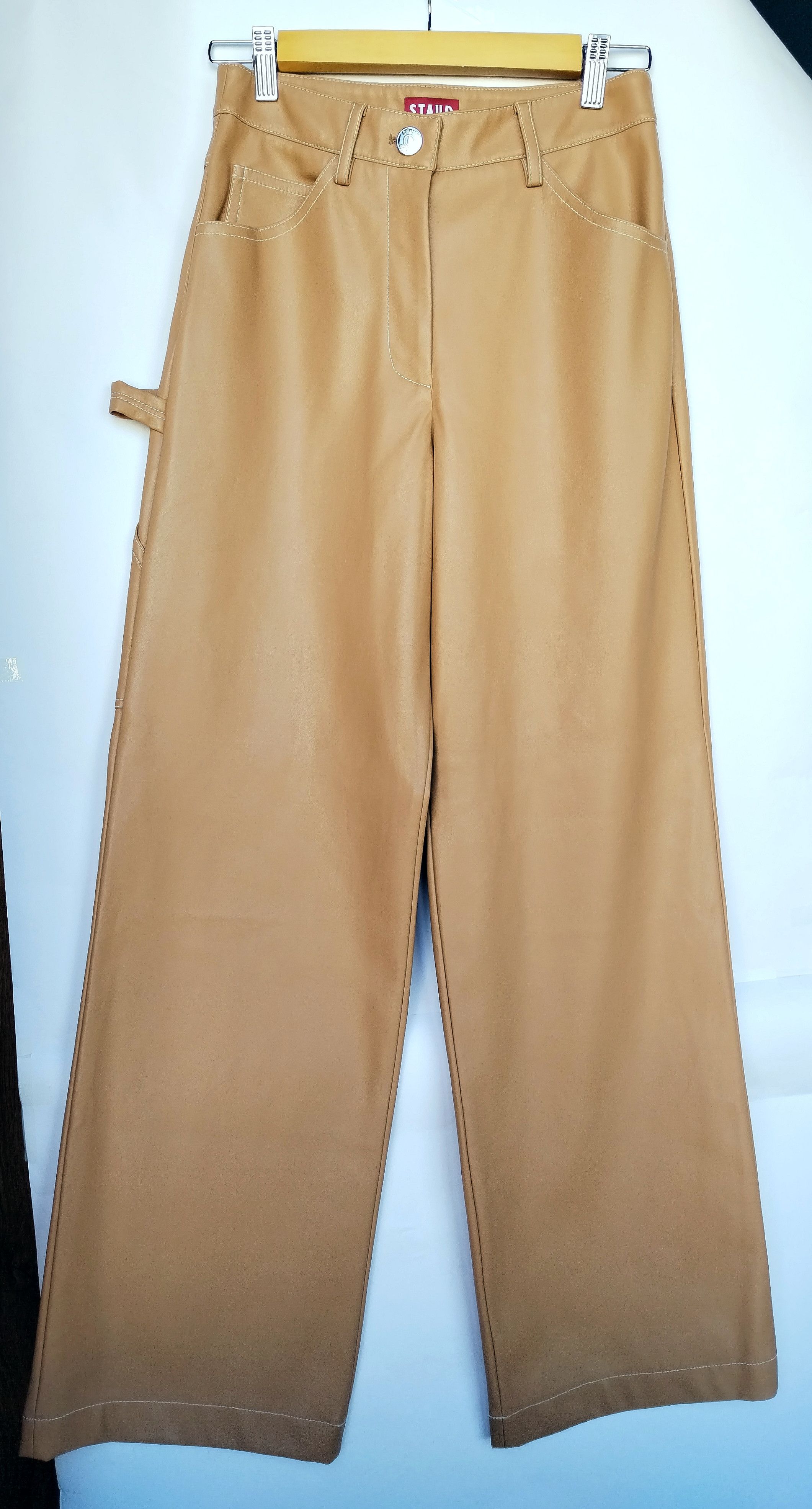 Staud Domino vegan leather pants Size 26" / US 2 / IT 38 - 4 Thumbnail