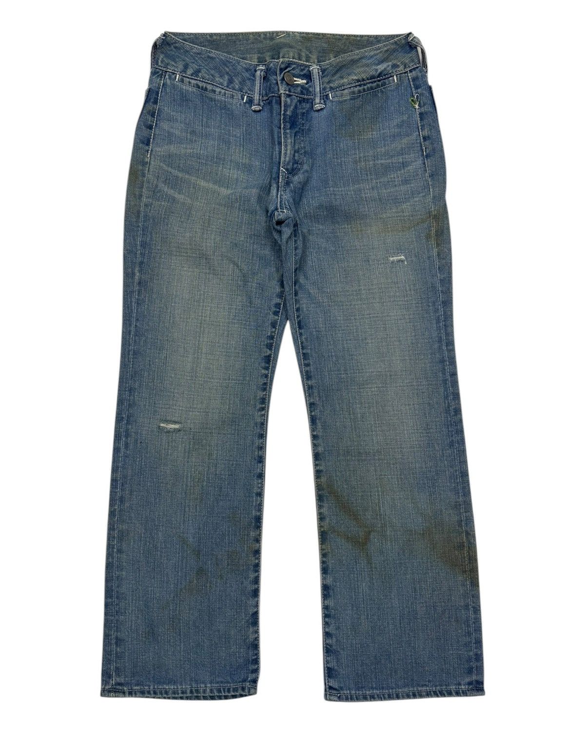 45rpm × Japanese Brand 45rpm Cropped Denim Jeans Size 27" / US 4 / IT 40 - 7 Thumbnail