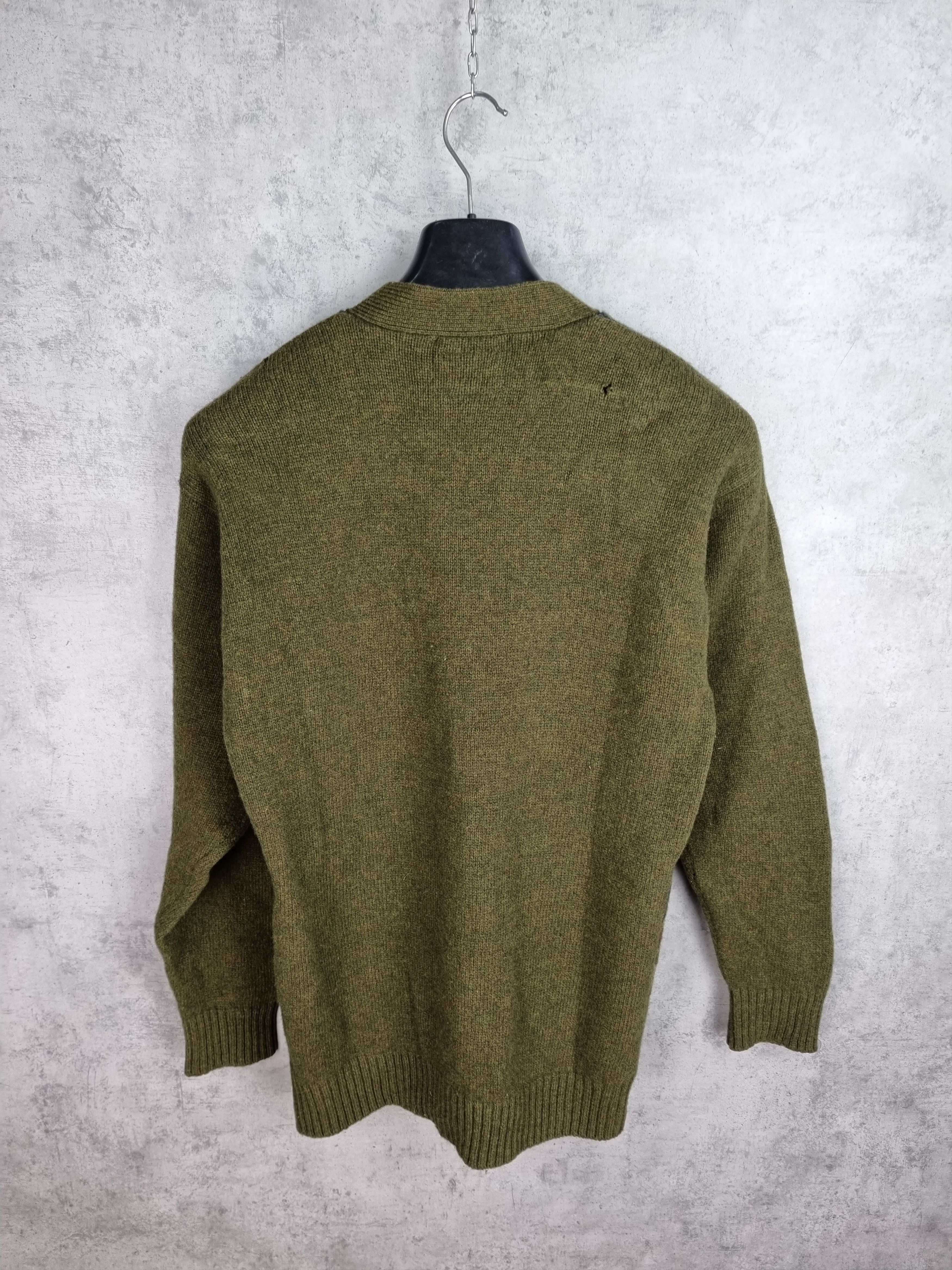 Tommy Hilfiger 90s Tommy Hilfiger Koret Knit Native Wool Navajo Cardigan Size US L / EU 52-54 / 3 - 3 Thumbnail