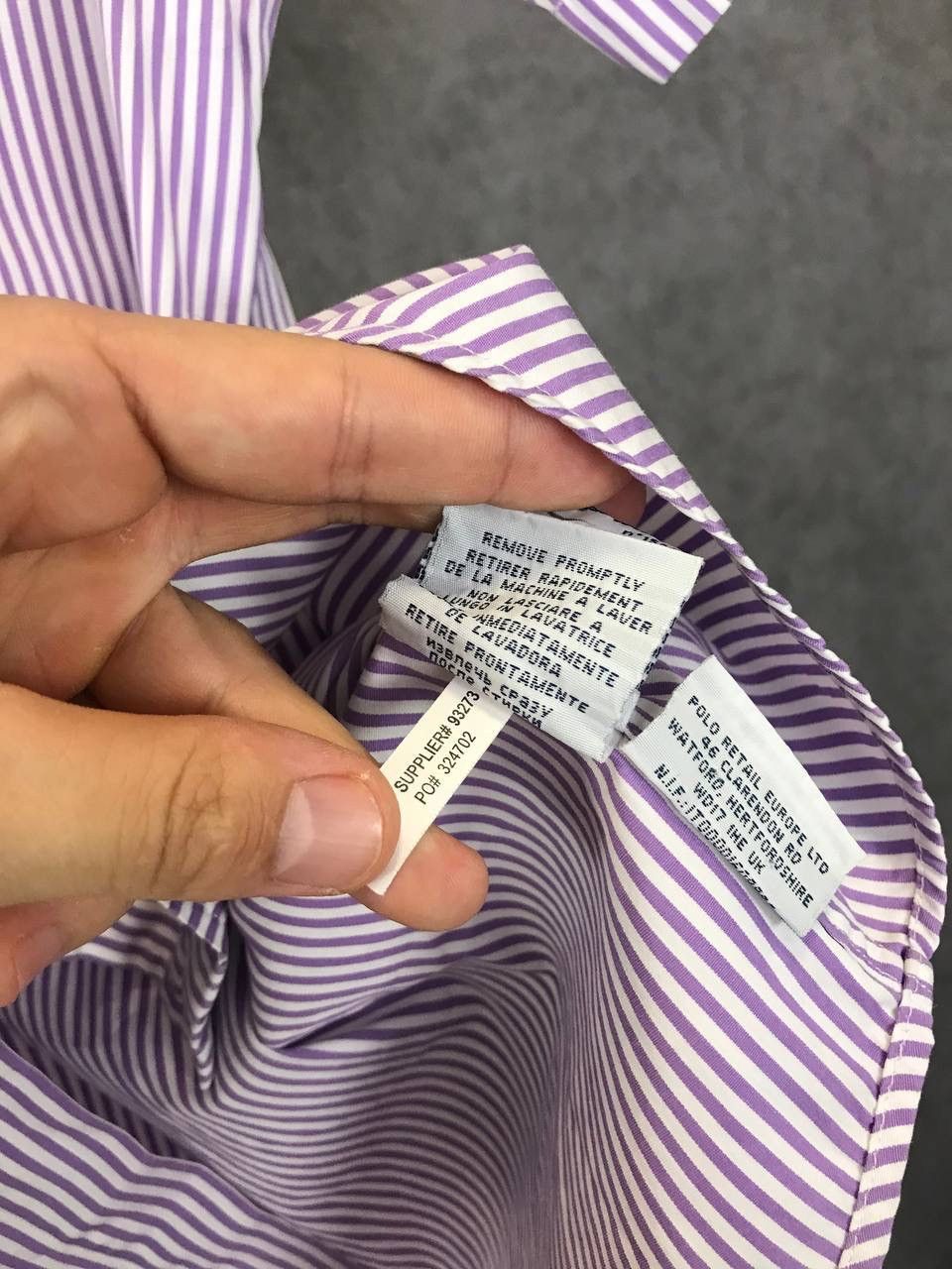 Polo Ralph Lauren Polo Ralph Lauren vintage designer logo striped shirt Size US M / EU 48-50 / 2 - 5 Thumbnail