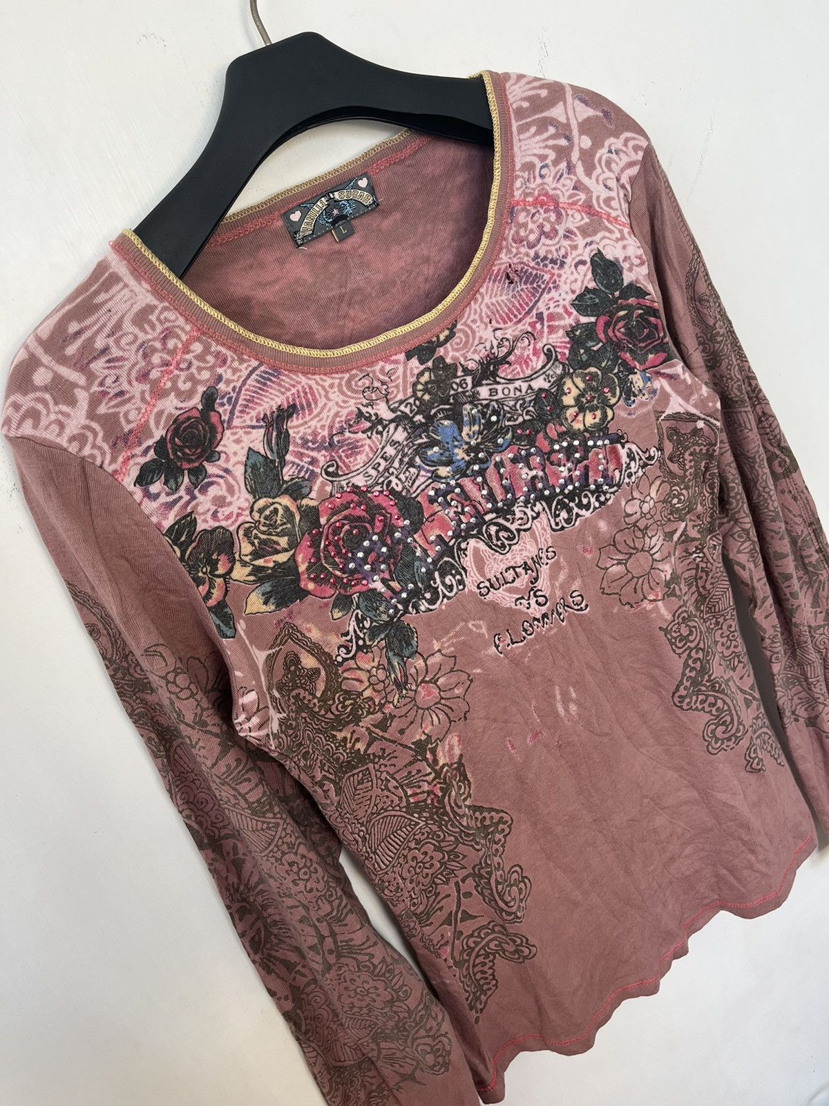 Beauty Beast × Hysteric Glamour × Japanese Brand Japanese Vanilla Sugar Mesh Tatto Seditionaries Punk Style Size US M / EU 48-50 / 2 - 5 Thumbnail