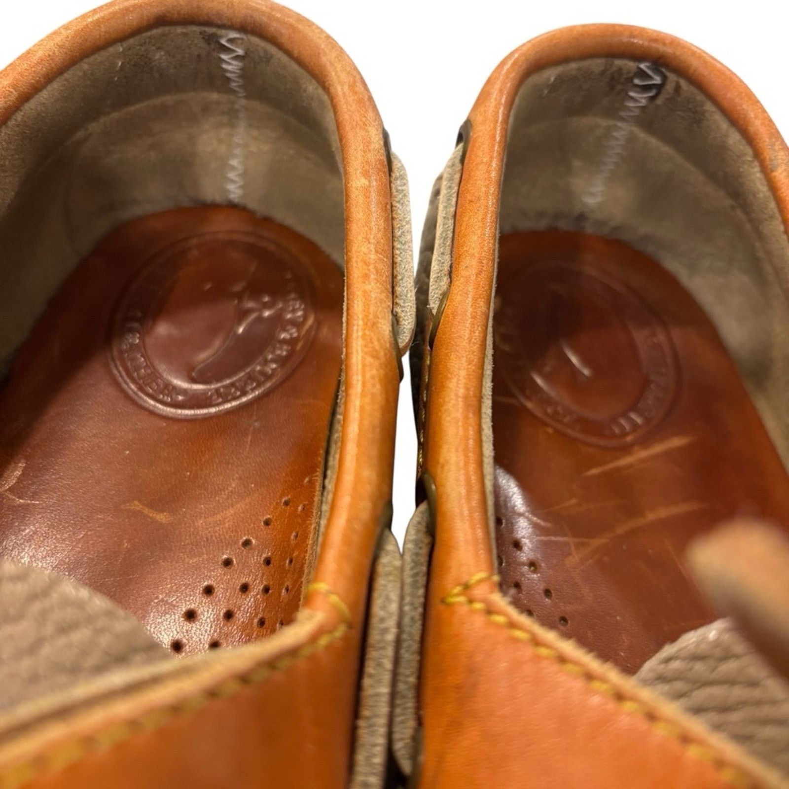 Dooney & Bourke Vintage DOONEY & BOURKE Leather Boat Shoes, Size 8 Size US 8 / IT 38 - 9 Thumbnail