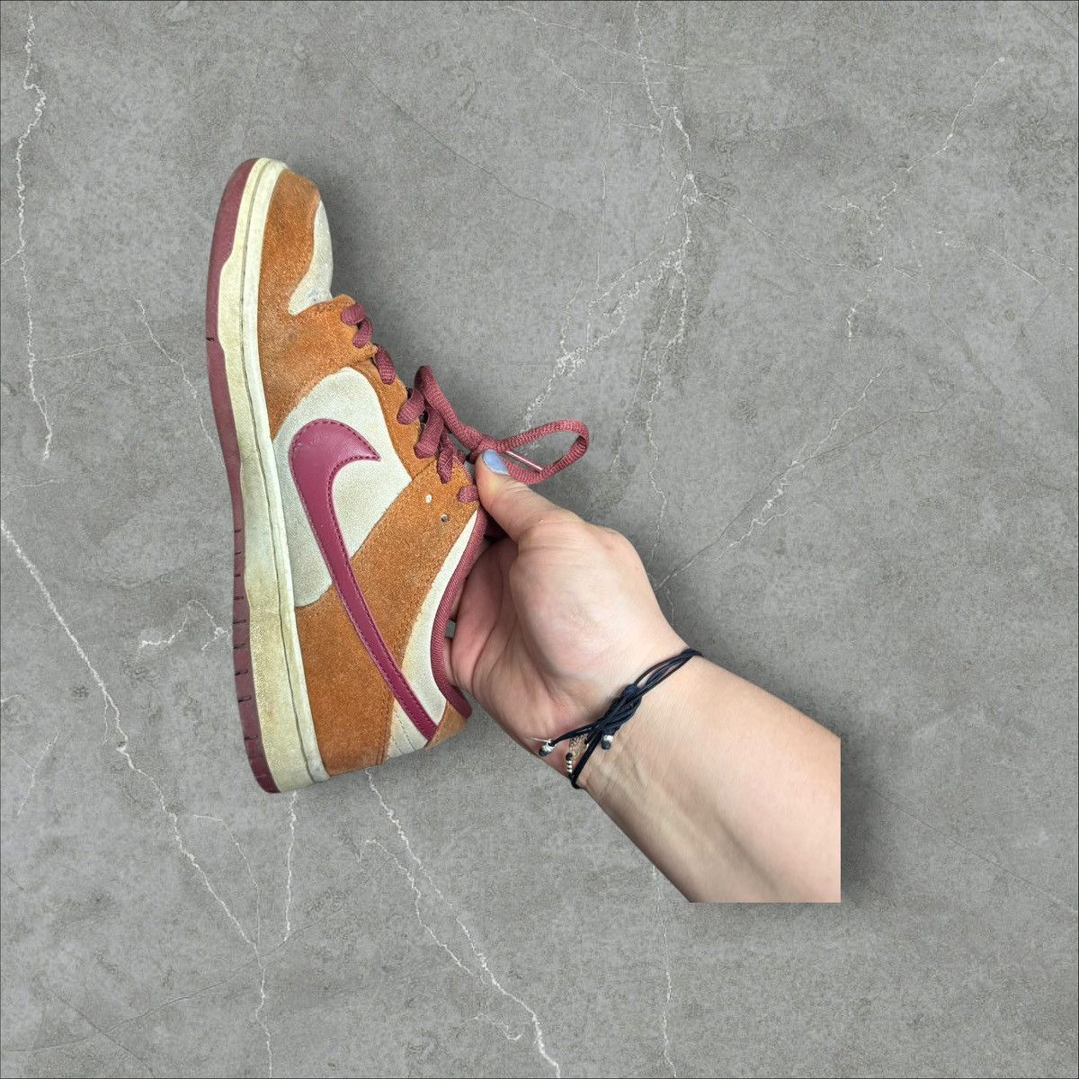 Nike × Vintage Nike SB Dunk Low Pro Dark Russet Cedar BQ6817-202 Size 40 EU Size US 7 / EU 40 - 4 Thumbnail