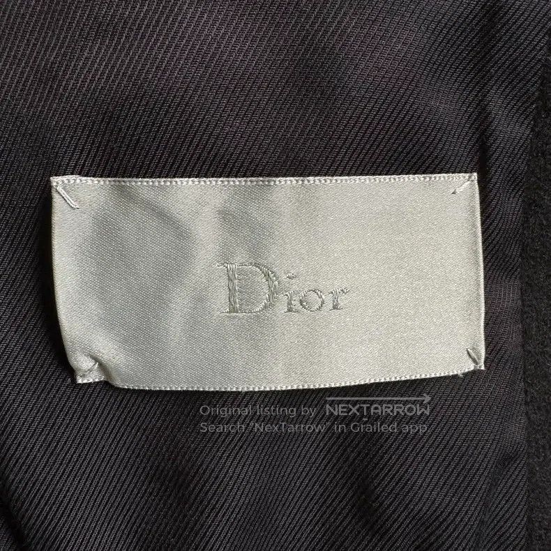 Dior Dior Black wool collar double-breasted coat Size US S / EU 44-46 / 1 - 4 Thumbnail