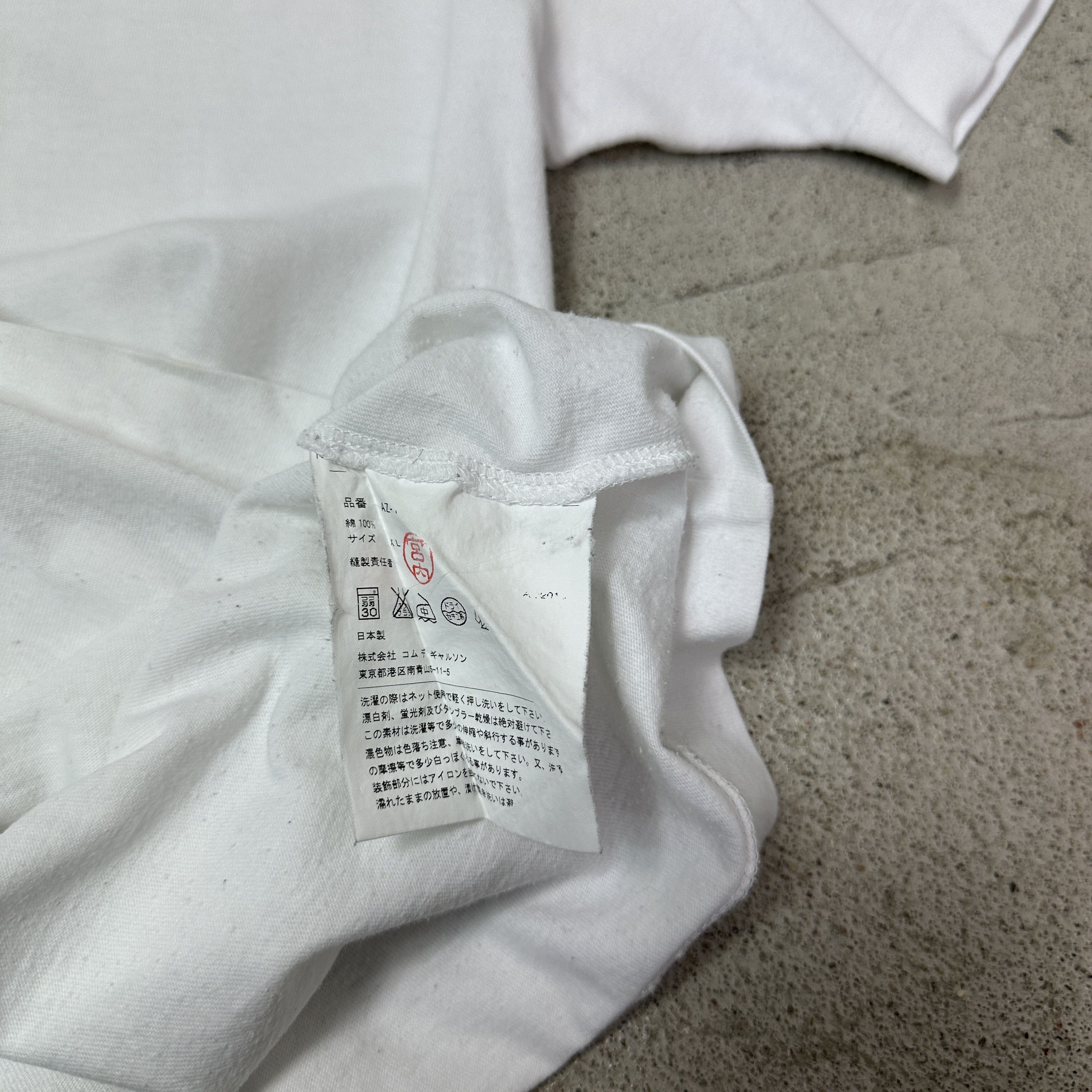 Comme des Garcons Vintage Streetwear Oversize Comme Des Garcons T-shirt Y2K Size US XL / EU 56 / 4 - 6 Thumbnail